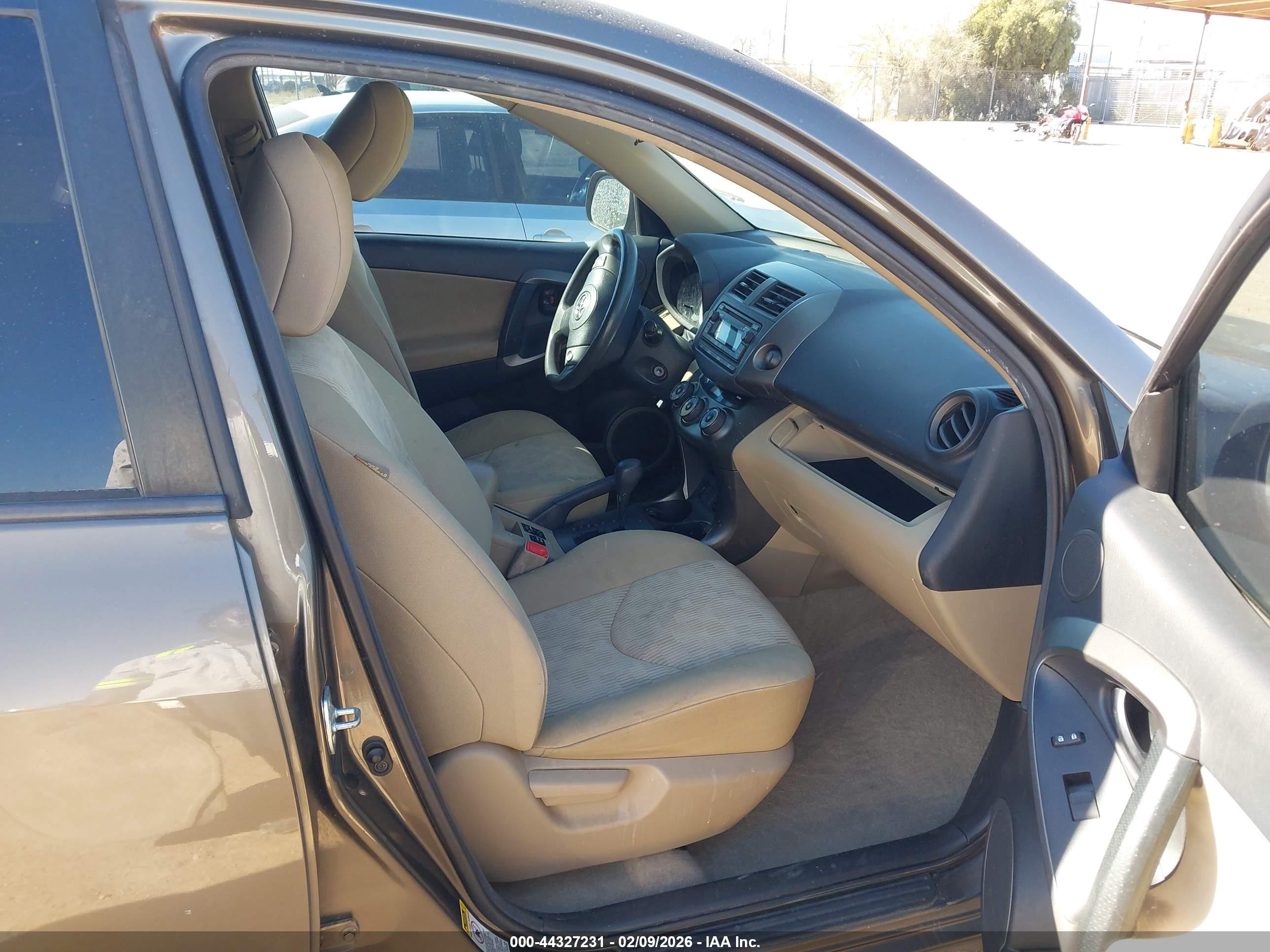 2012 Toyota Rav4 Base V6 Brown vin: 2T3ZK4DV0CW018108