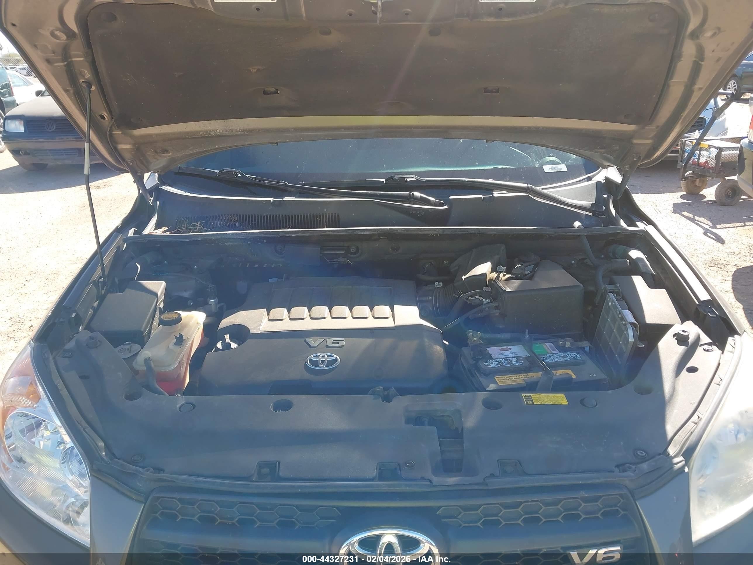 2012 Toyota Rav4 Base V6 Brown vin: 2T3ZK4DV0CW018108