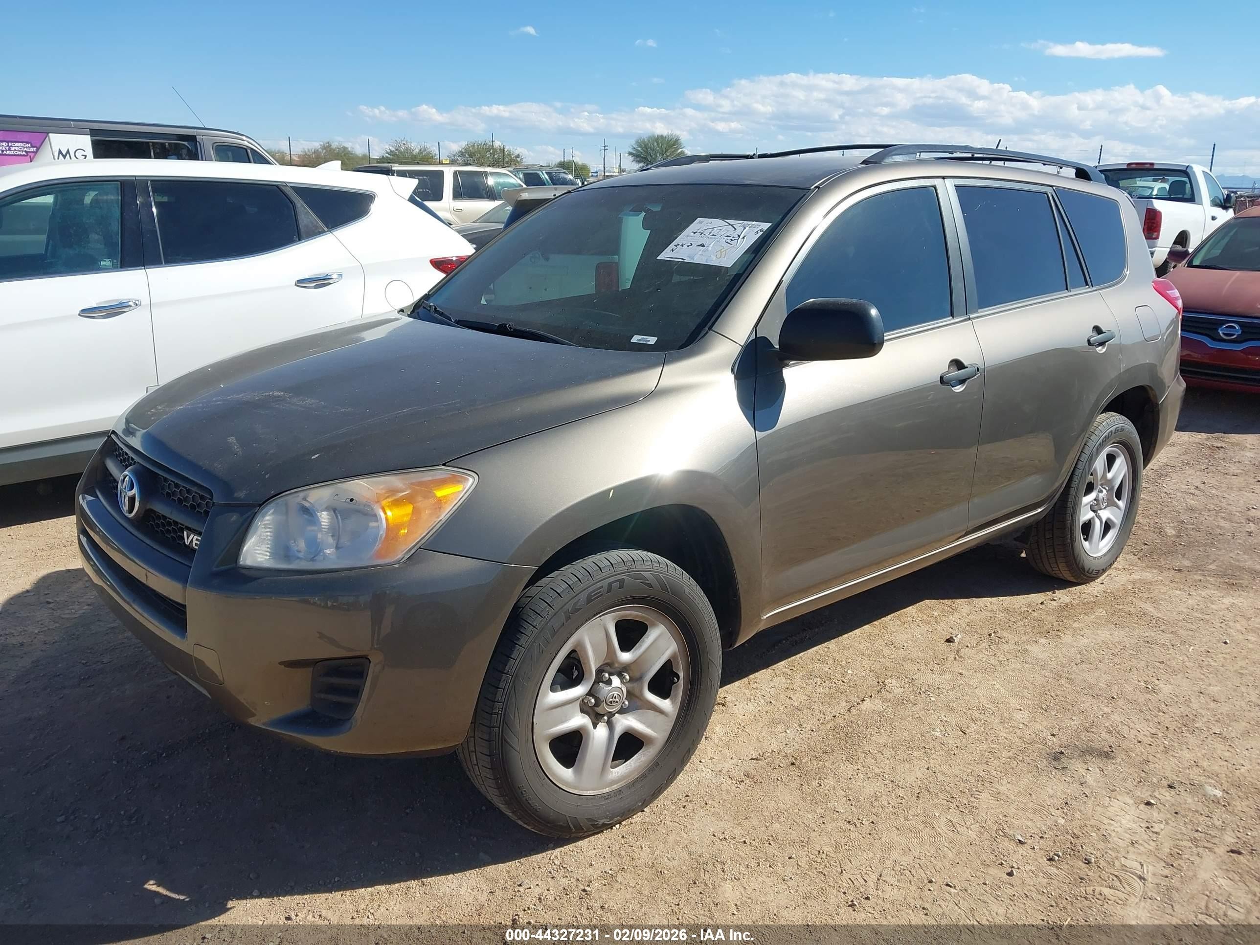 2012 Toyota Rav4 Base V6 Brown vin: 2T3ZK4DV0CW018108