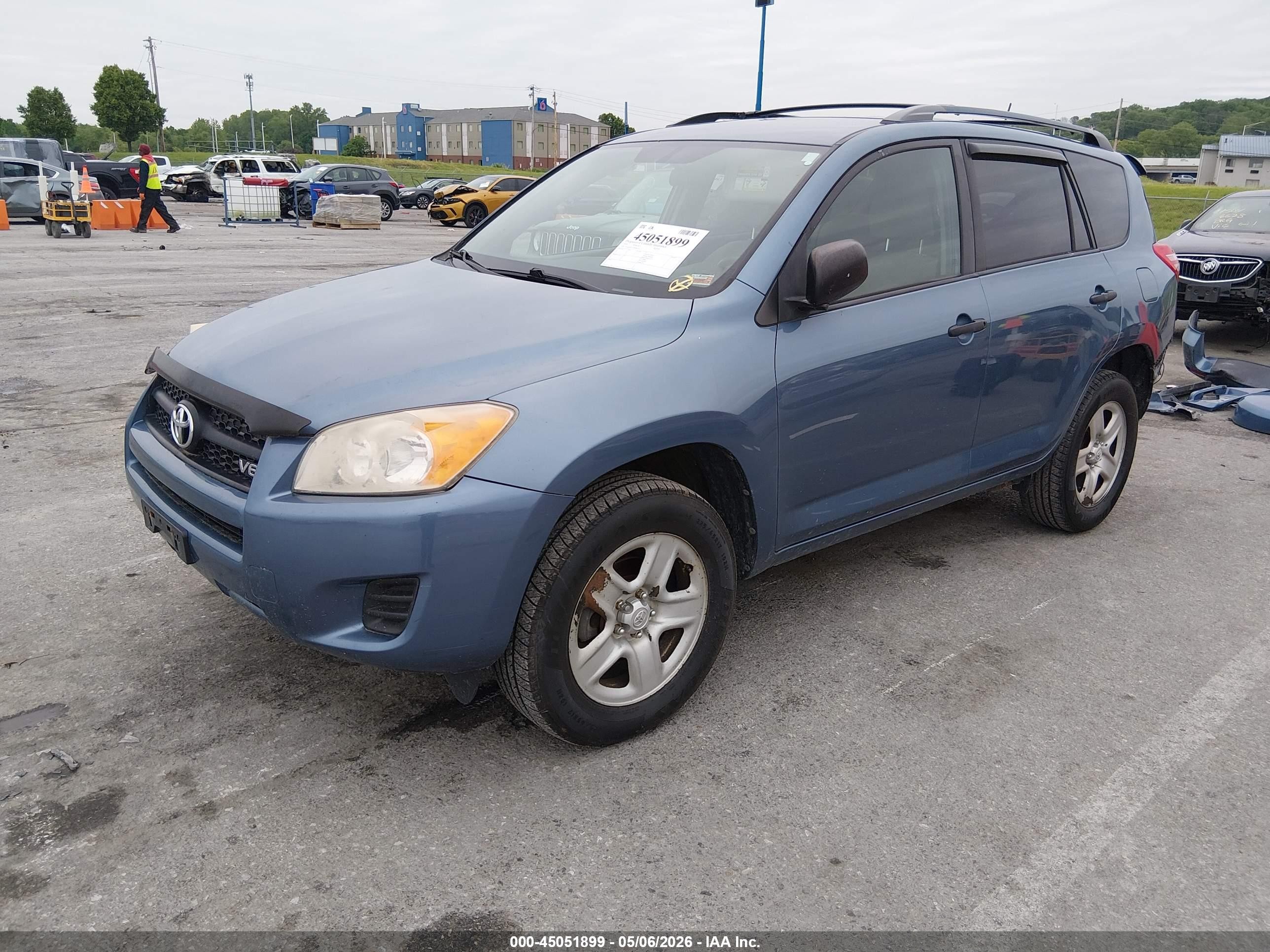 2010 Toyota Rav4 Base V6 Blue vin: 2T3ZK4DV1AW005218