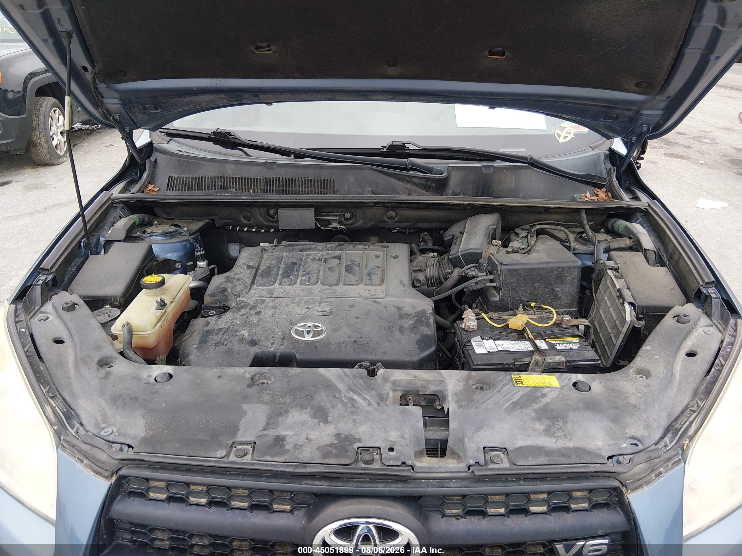 2010 Toyota Rav4 Base V6 Blue vin: 2T3ZK4DV1AW005218