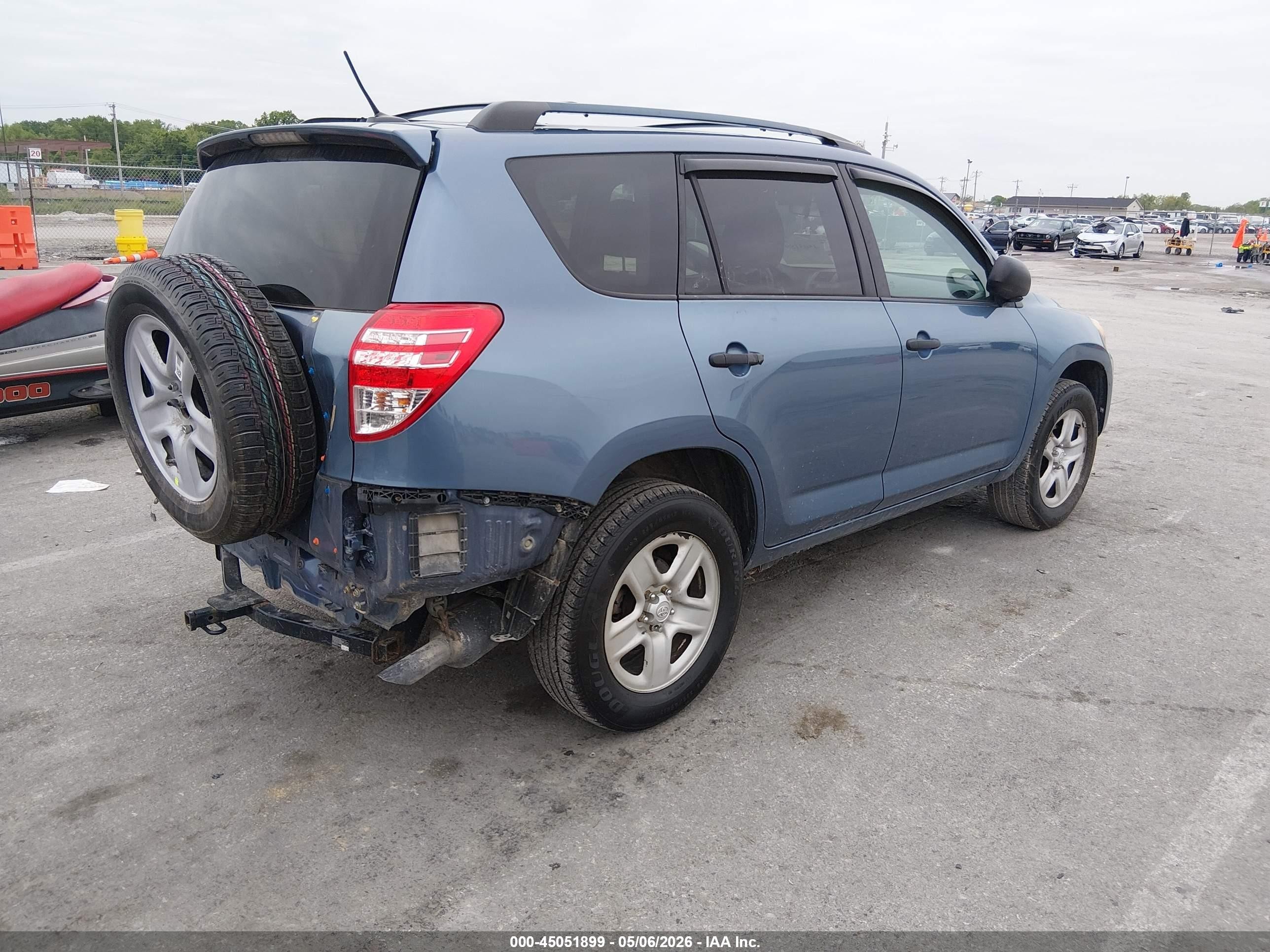 2010 Toyota Rav4 Base V6 Blue vin: 2T3ZK4DV1AW005218