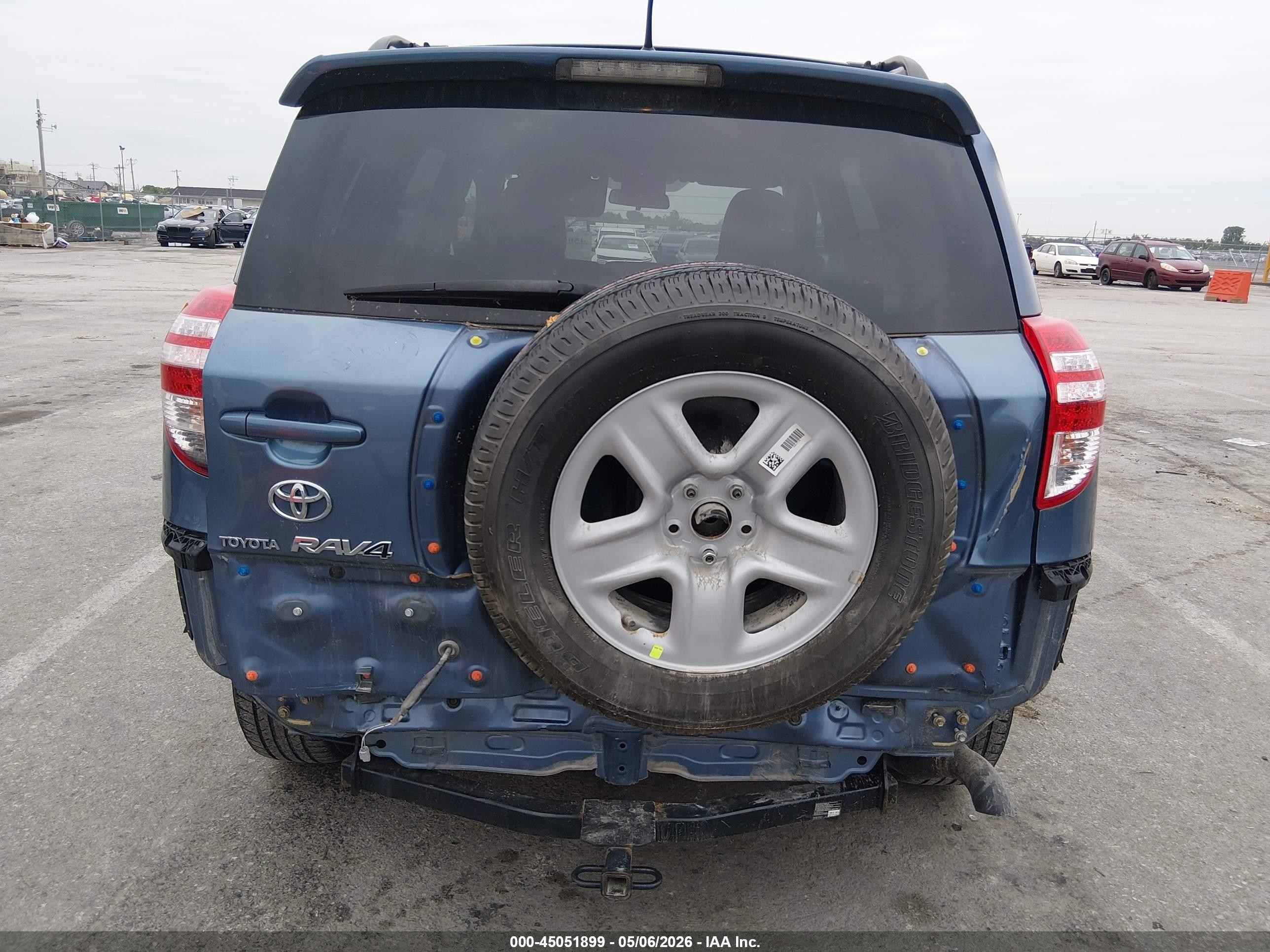 2010 Toyota Rav4 Base V6 Blue vin: 2T3ZK4DV1AW005218