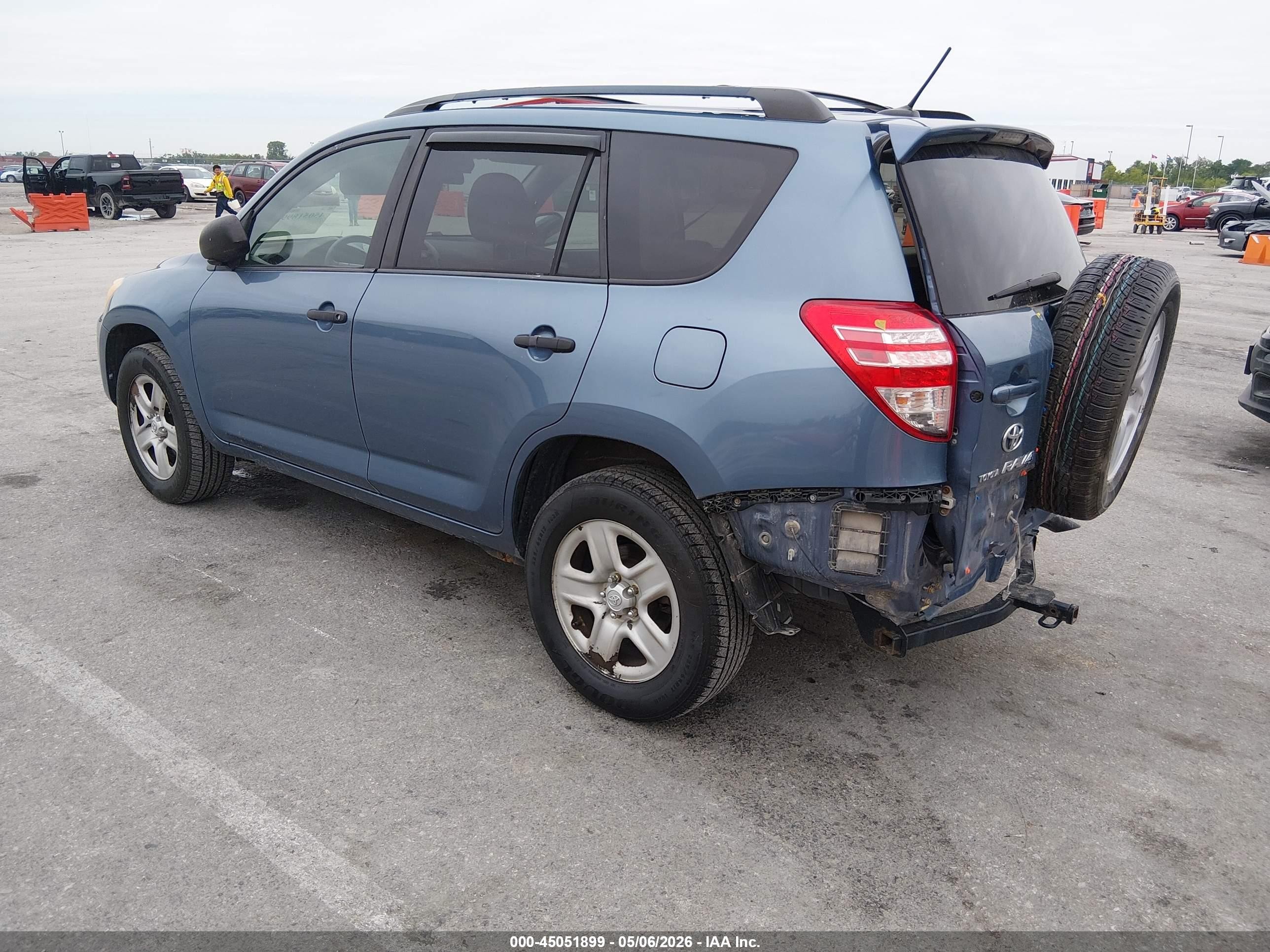2010 Toyota Rav4 Base V6 Blue vin: 2T3ZK4DV1AW005218