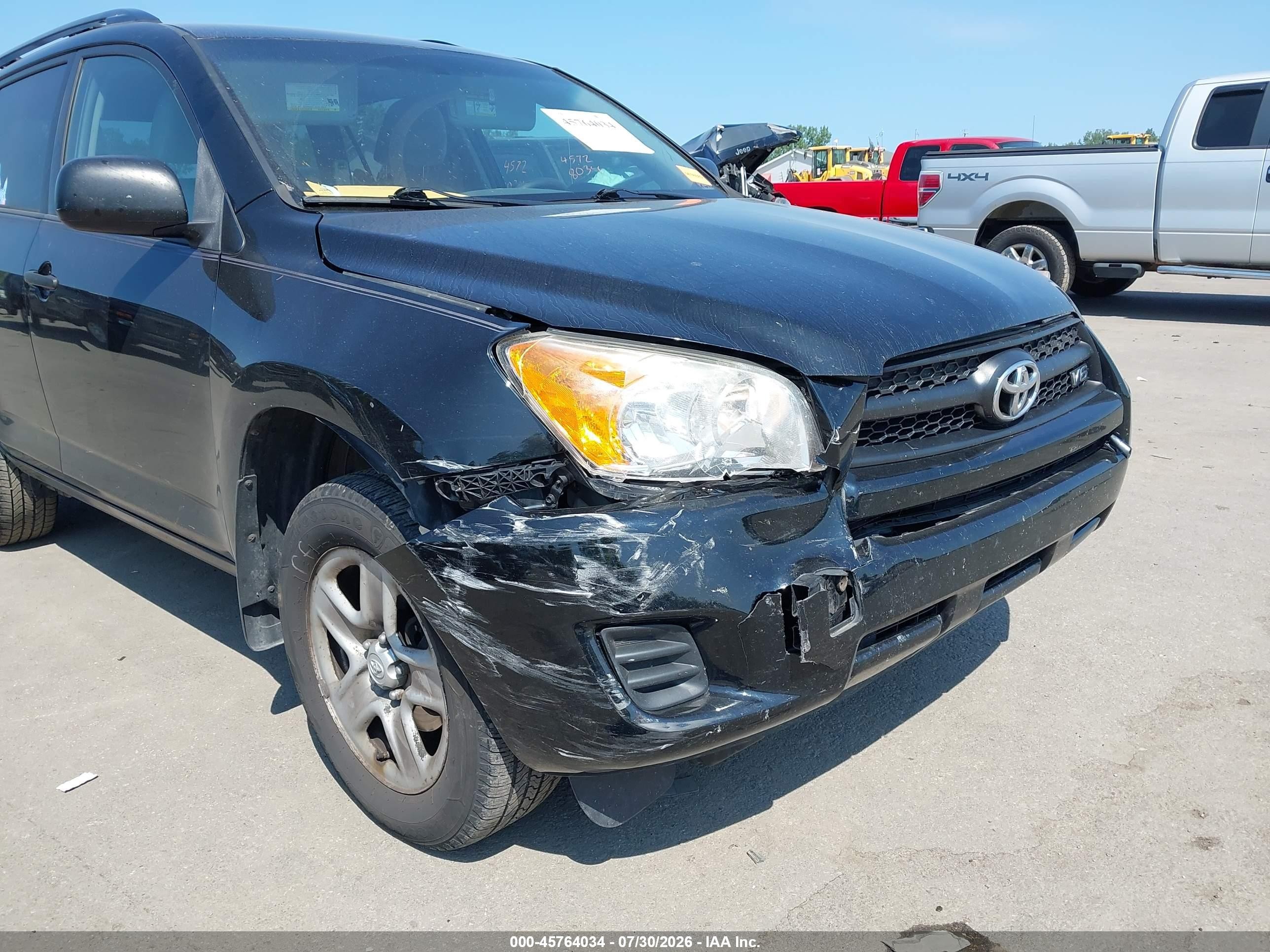 2010 Toyota Rav4 Base V6 Black vin: 2T3ZK4DV2AW004000