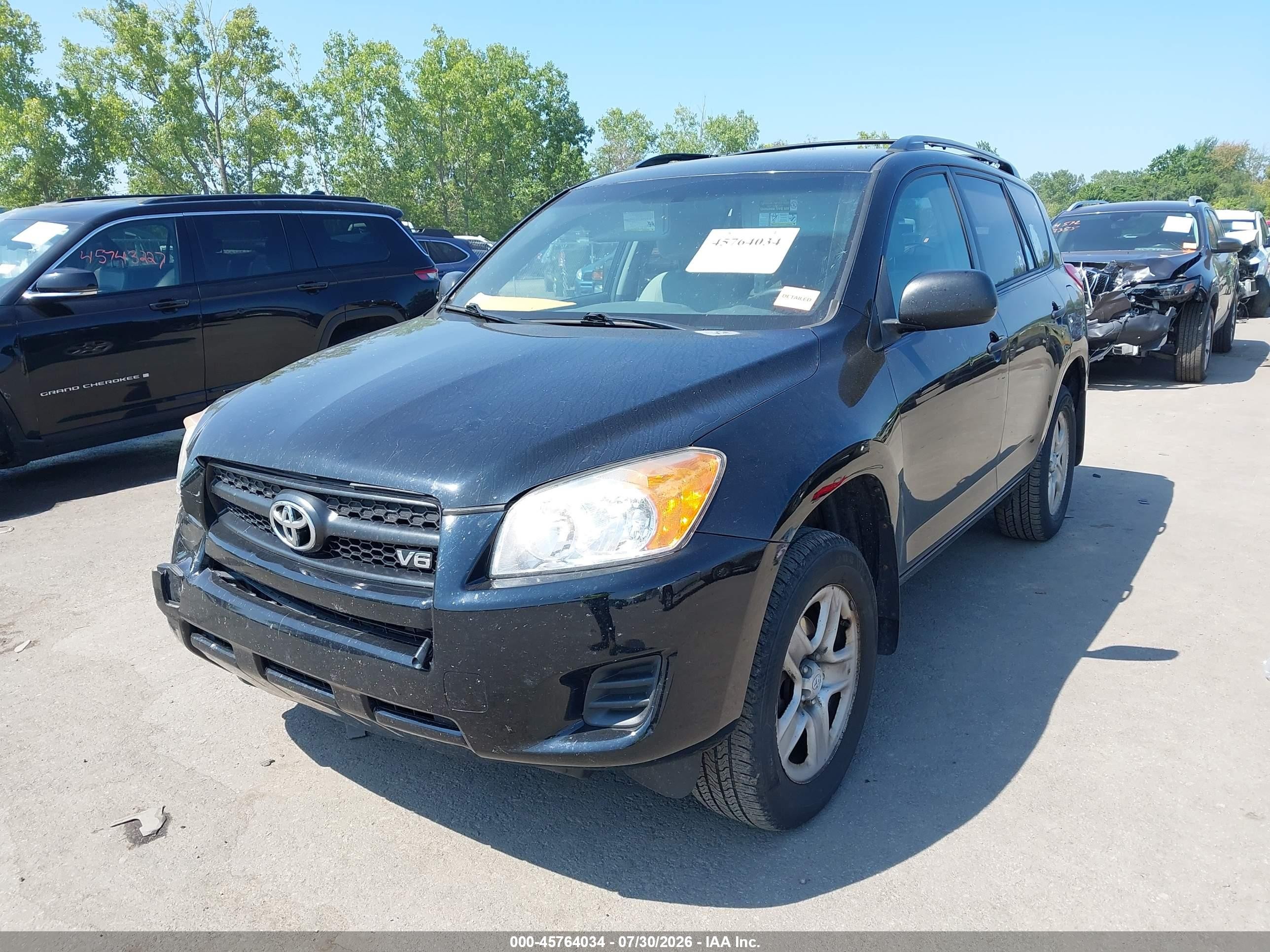 2010 Toyota Rav4 Base V6 Black vin: 2T3ZK4DV2AW004000
