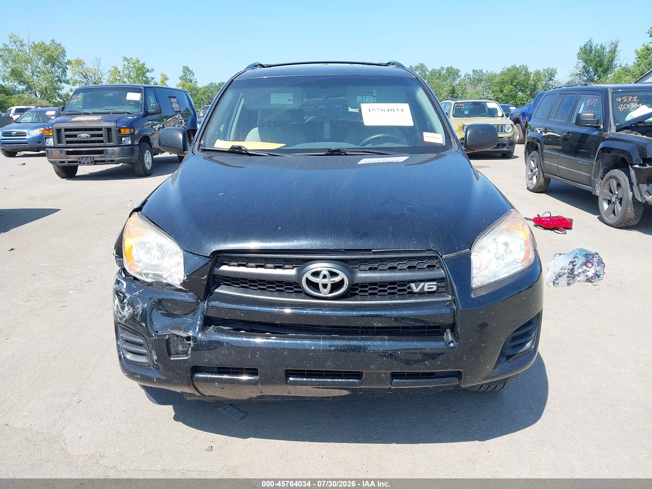 2010 Toyota Rav4 Base V6 Black vin: 2T3ZK4DV2AW004000
