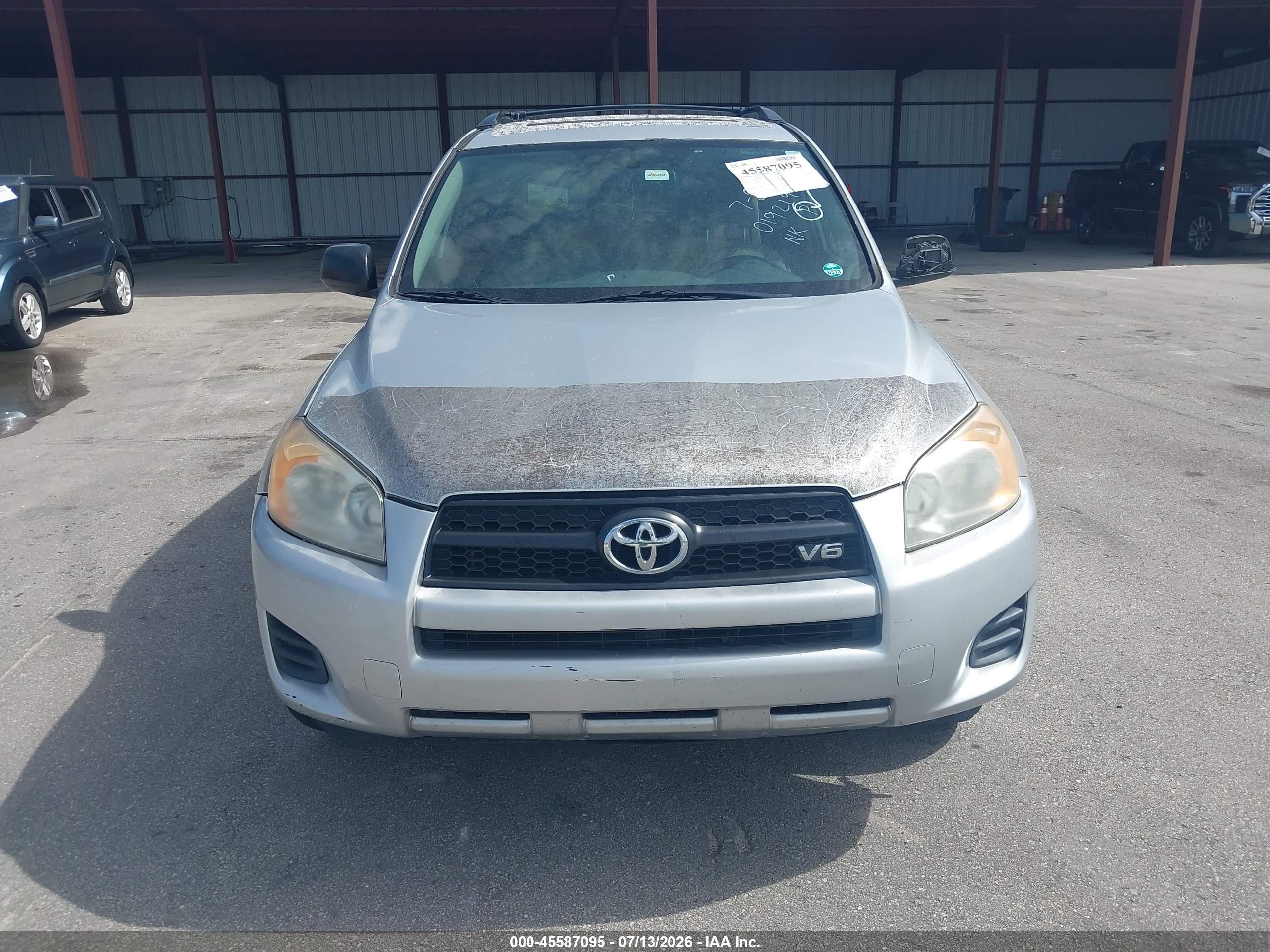 2012 Toyota Rav4 Base V6 Silver vin: 2T3ZK4DV3CW019219