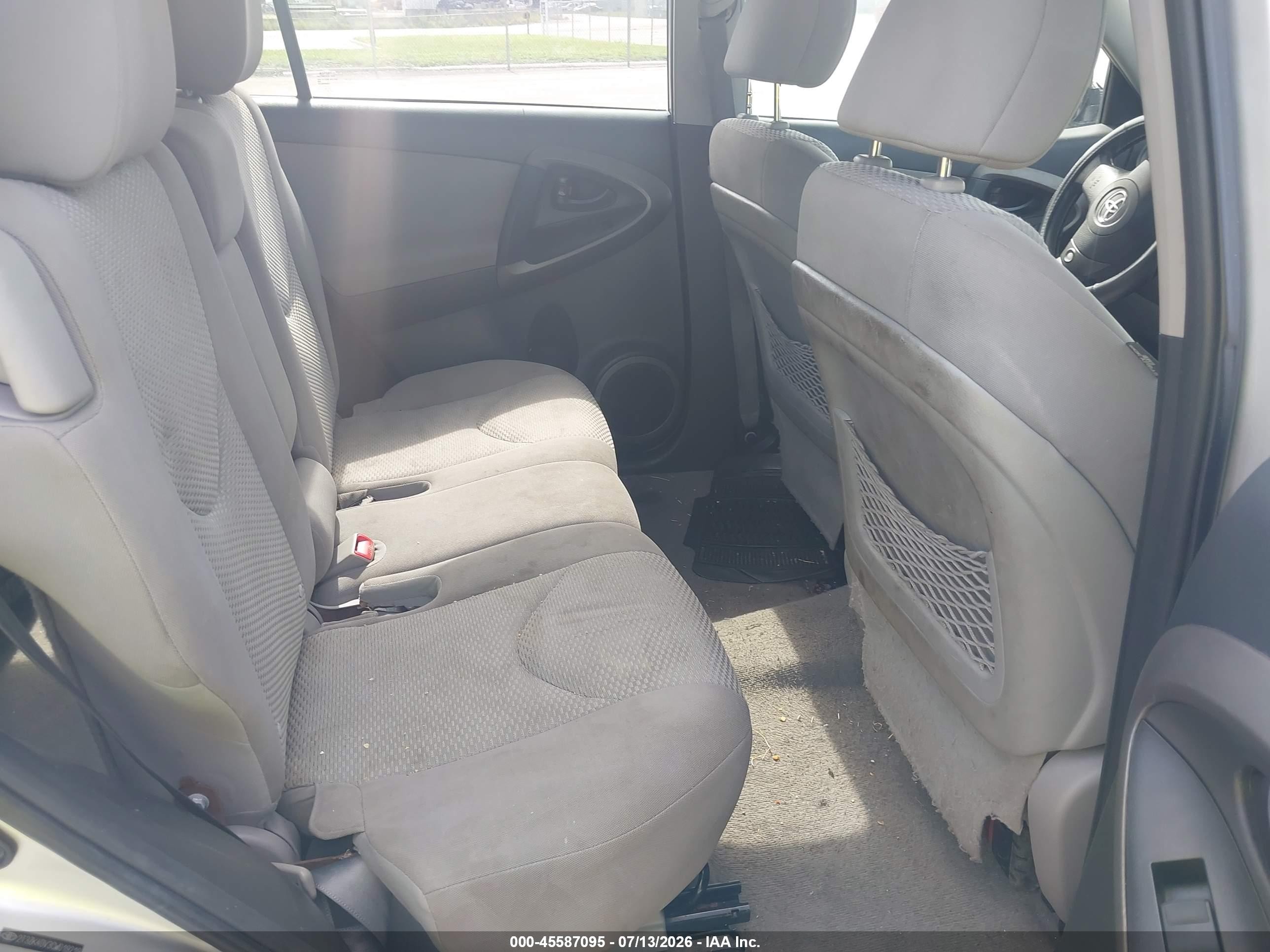 2012 Toyota Rav4 Base V6 Silver vin: 2T3ZK4DV3CW019219