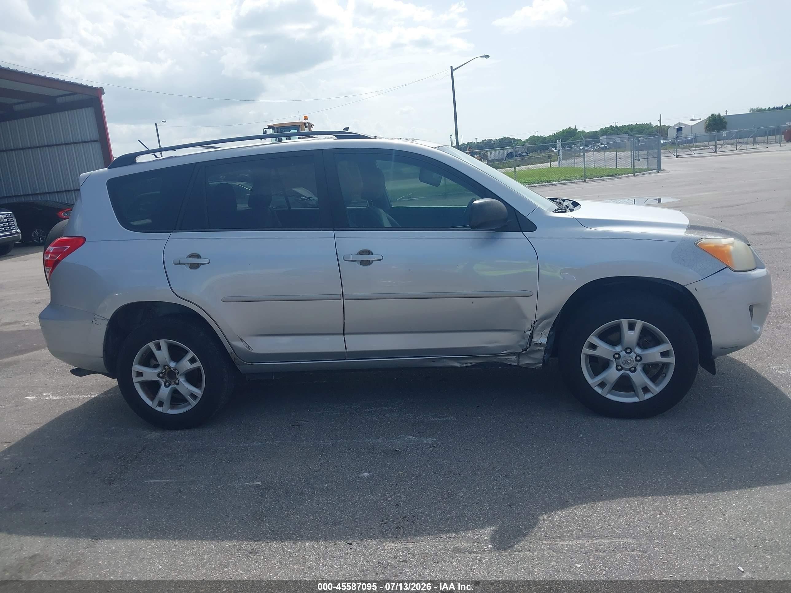 2012 Toyota Rav4 Base V6 Silver vin: 2T3ZK4DV3CW019219