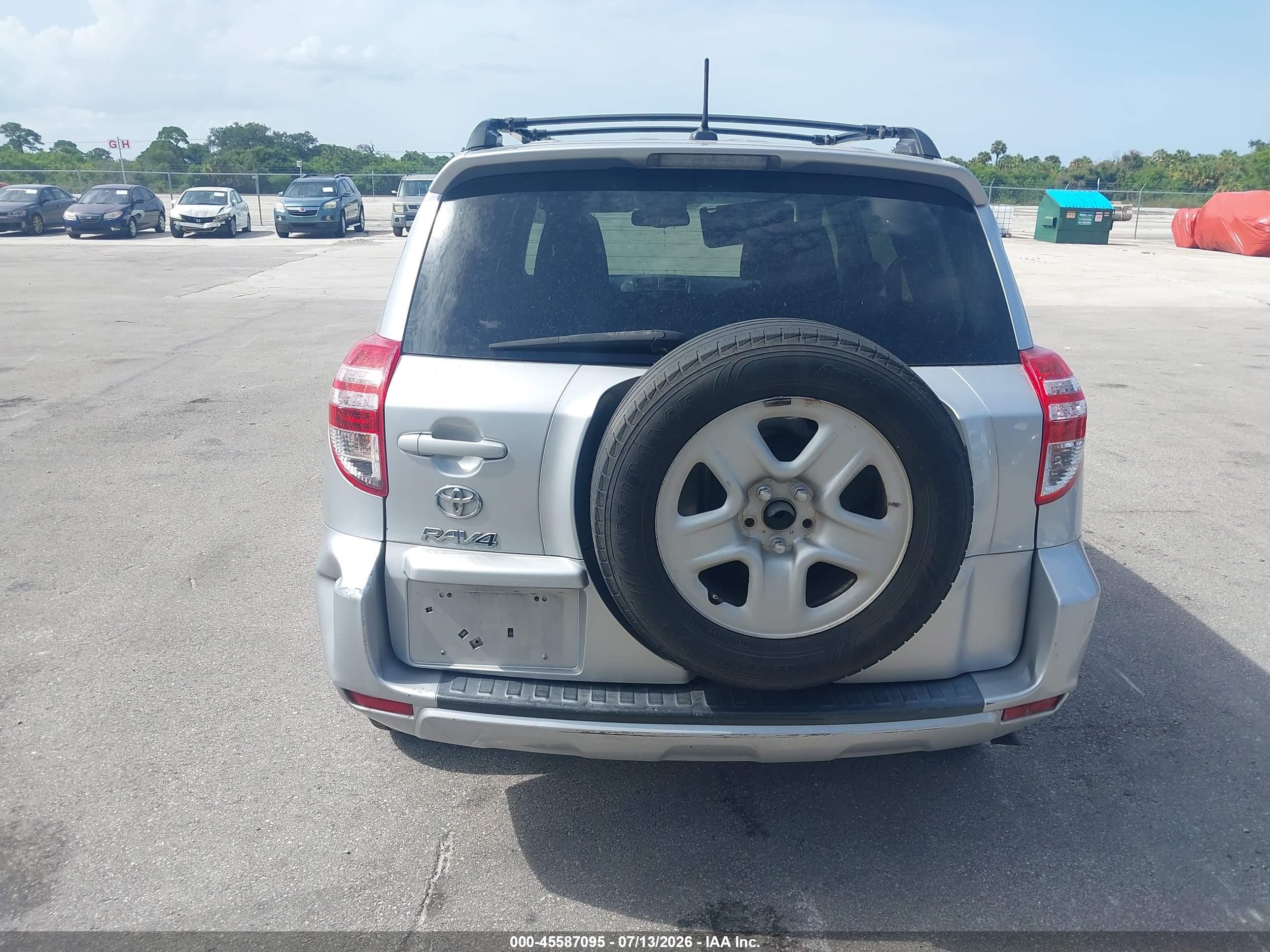 2012 Toyota Rav4 Base V6 Silver vin: 2T3ZK4DV3CW019219