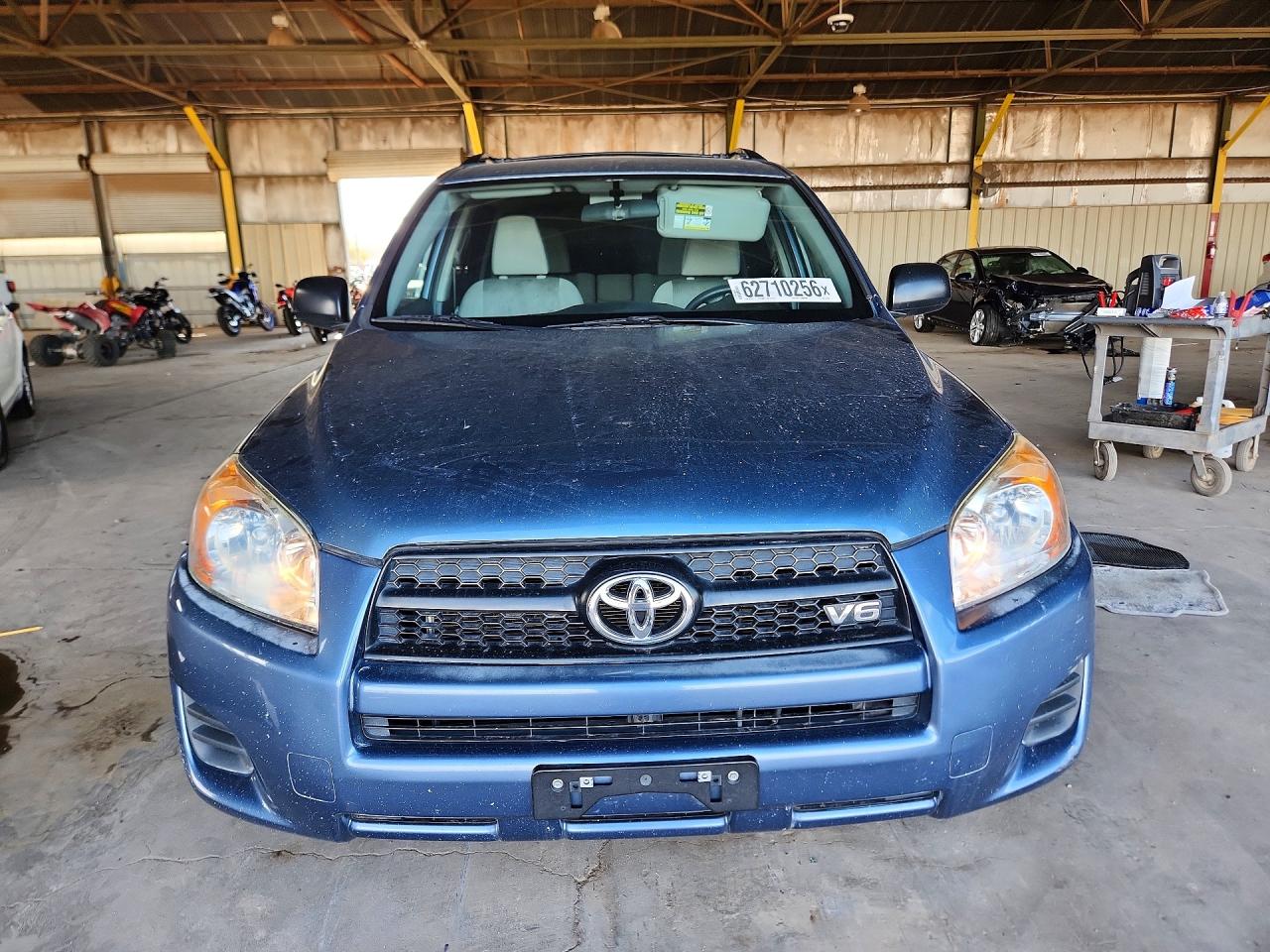 2012 Toyota Rav4 Base Blue vin: 2T3ZK4DV5CW019061