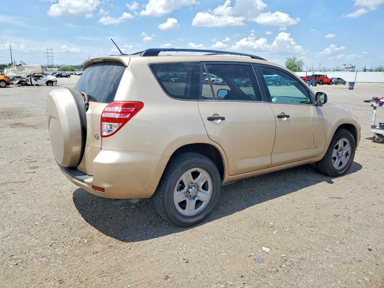 2012 Toyota Rav4 Base Gold vin: 2T3ZK4DV6CW017917