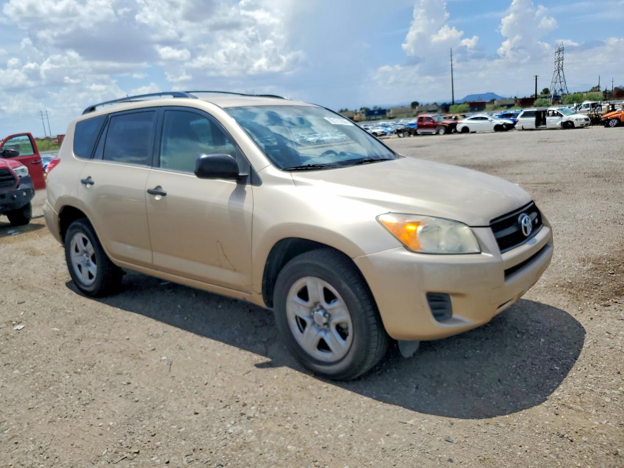 2012 Toyota Rav4 Base Gold vin: 2T3ZK4DV6CW017917
