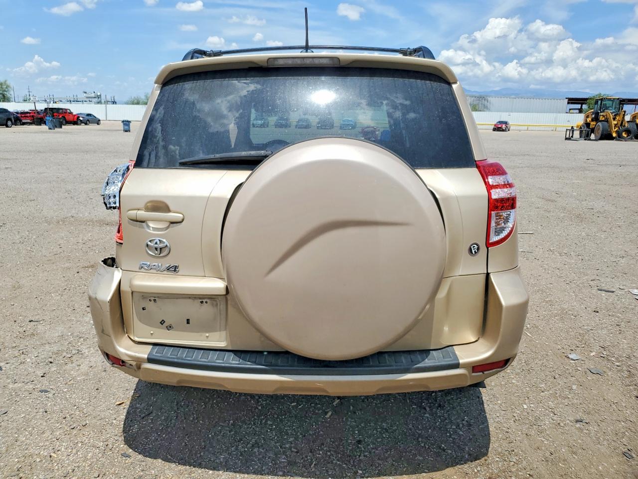 2012 Toyota Rav4 Base Gold vin: 2T3ZK4DV6CW017917