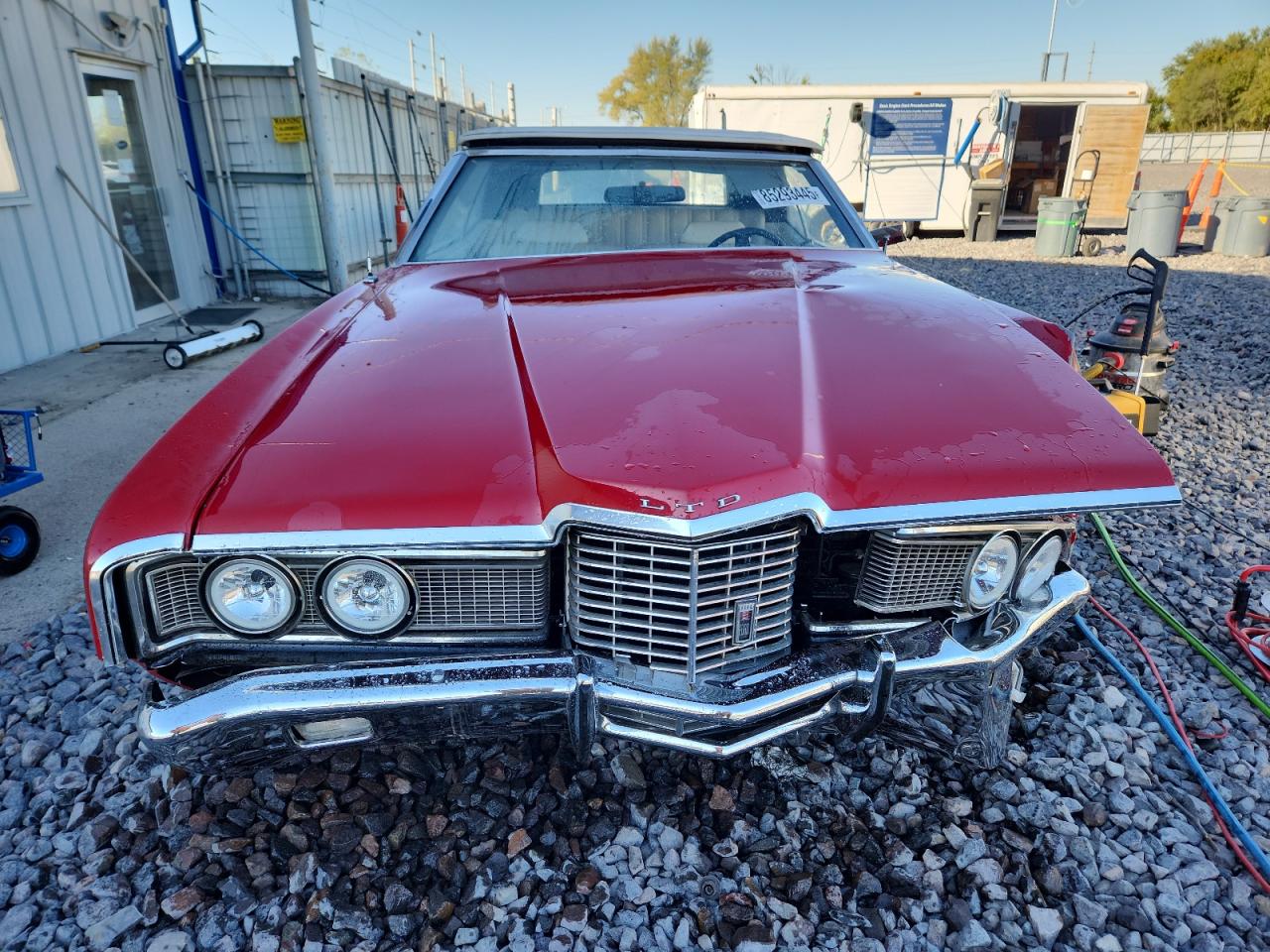 1972 Ford Ltd Red vin: 2U61N134736