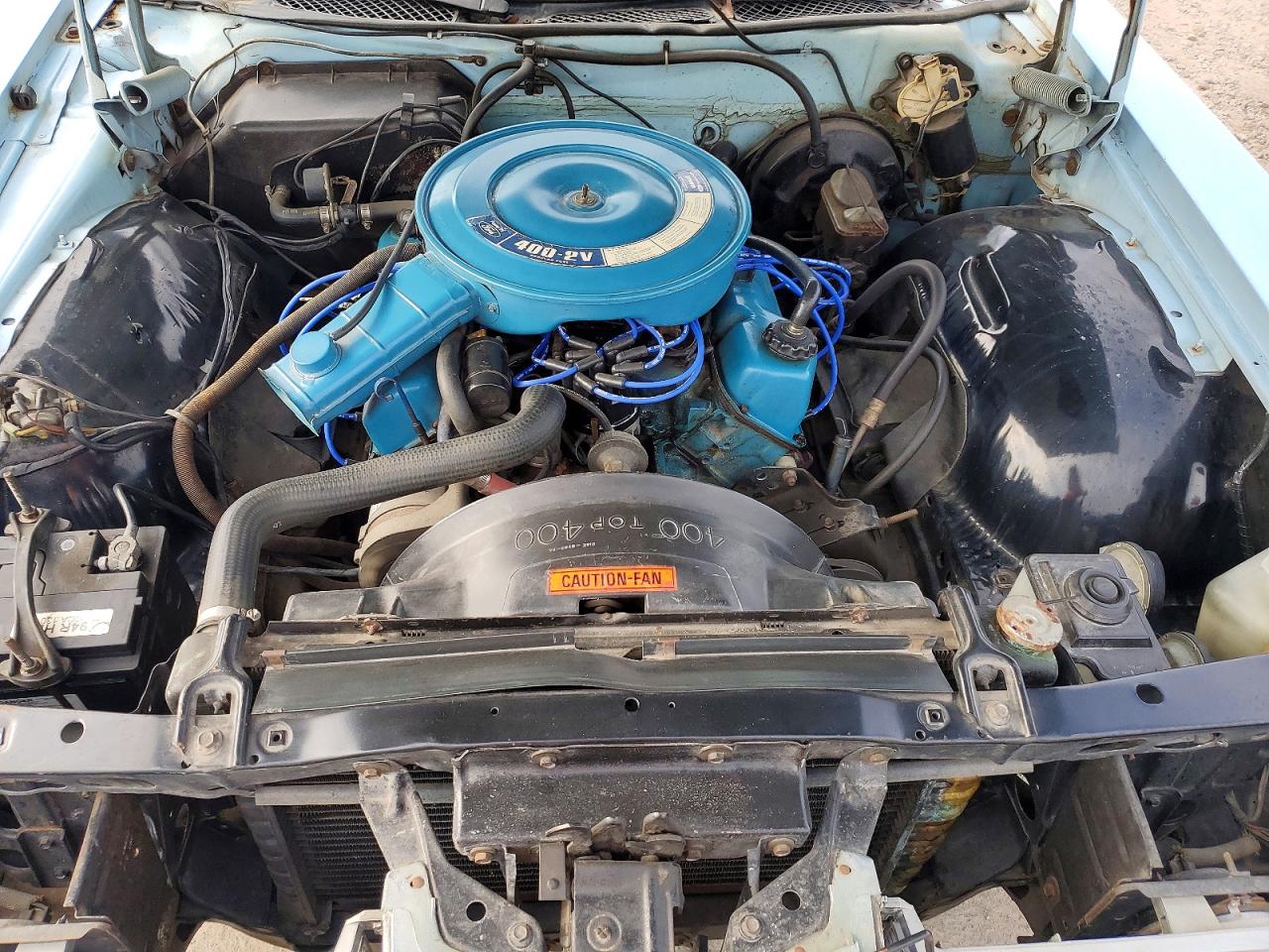 1972 Ford Convertibl Blue vin: 2U61S153262