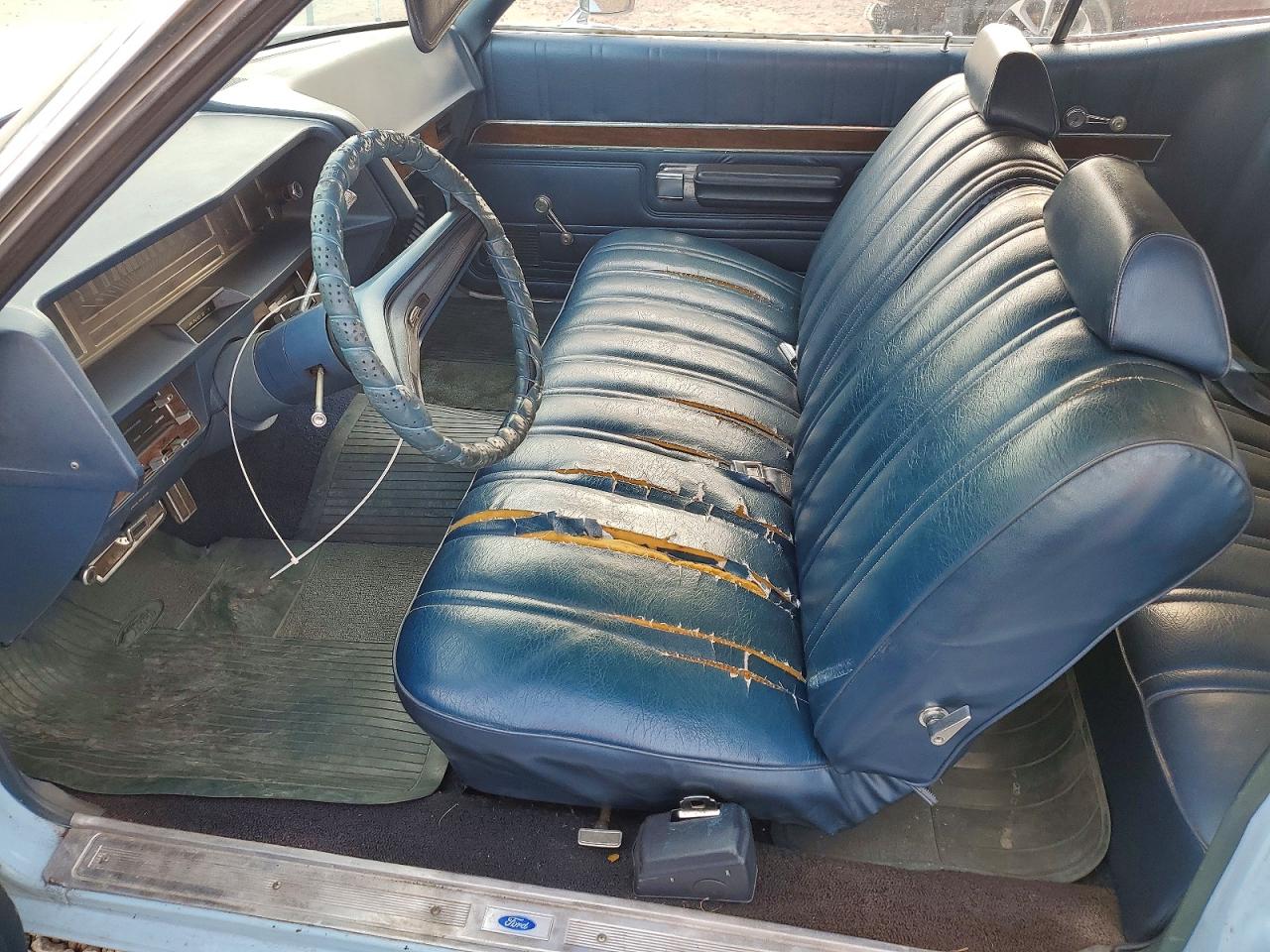 1972 Ford Convertibl Blue vin: 2U61S153262