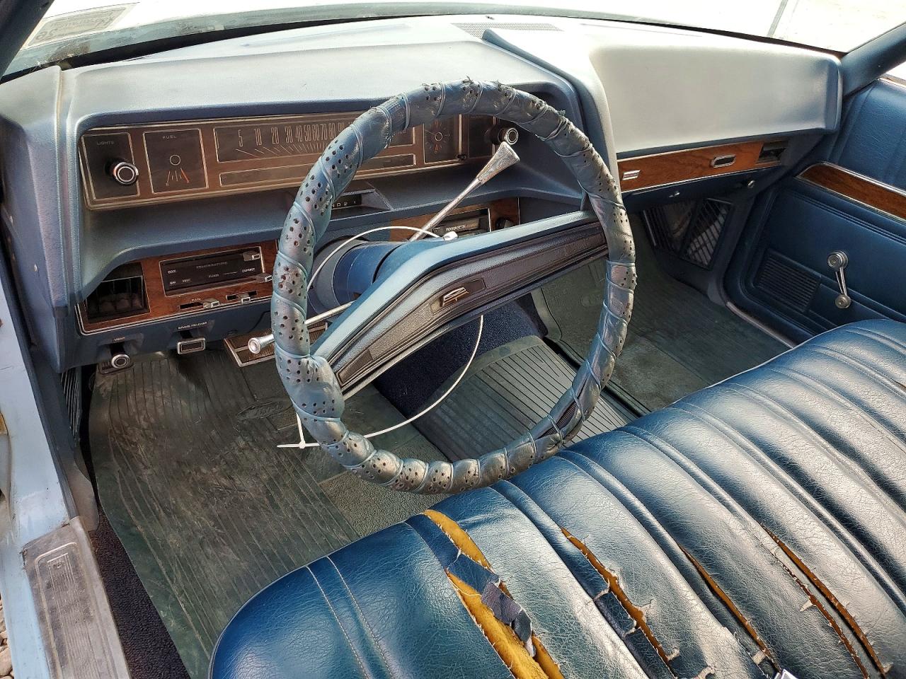 1972 Ford Convertibl Blue vin: 2U61S153262