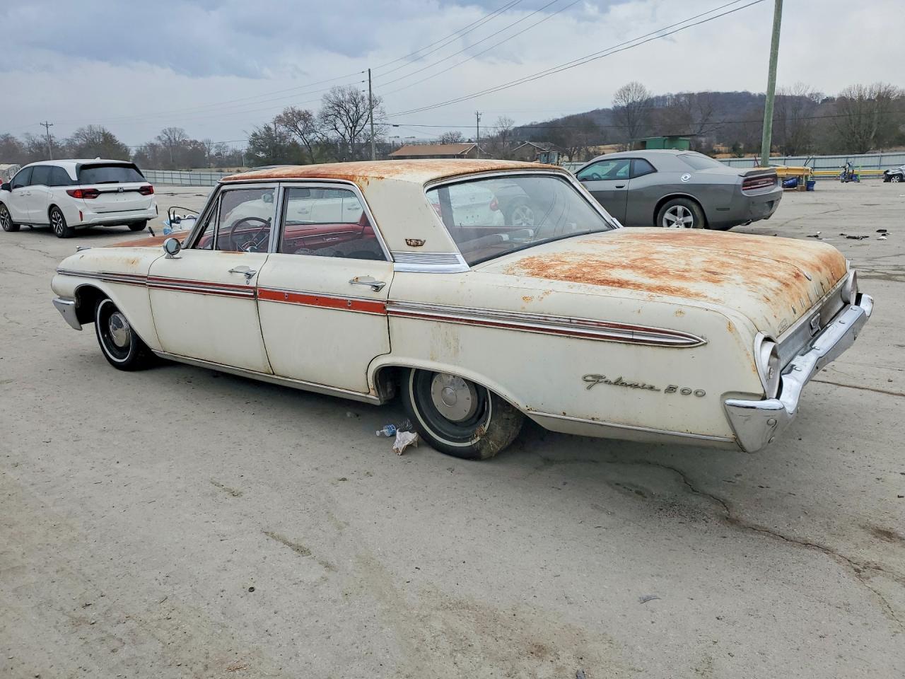 1962 Ford Galaxie White vin: 2U62W115151
