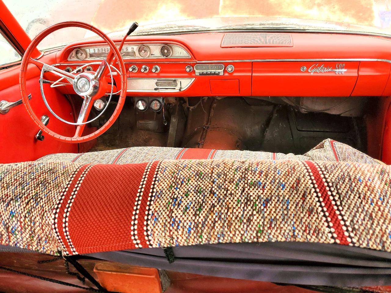 1962 Ford Galaxie White vin: 2U62W115151