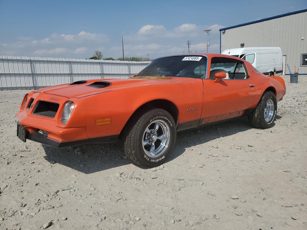 1976 Pontiac Uk   Orange vin: 2U87Z6N603201