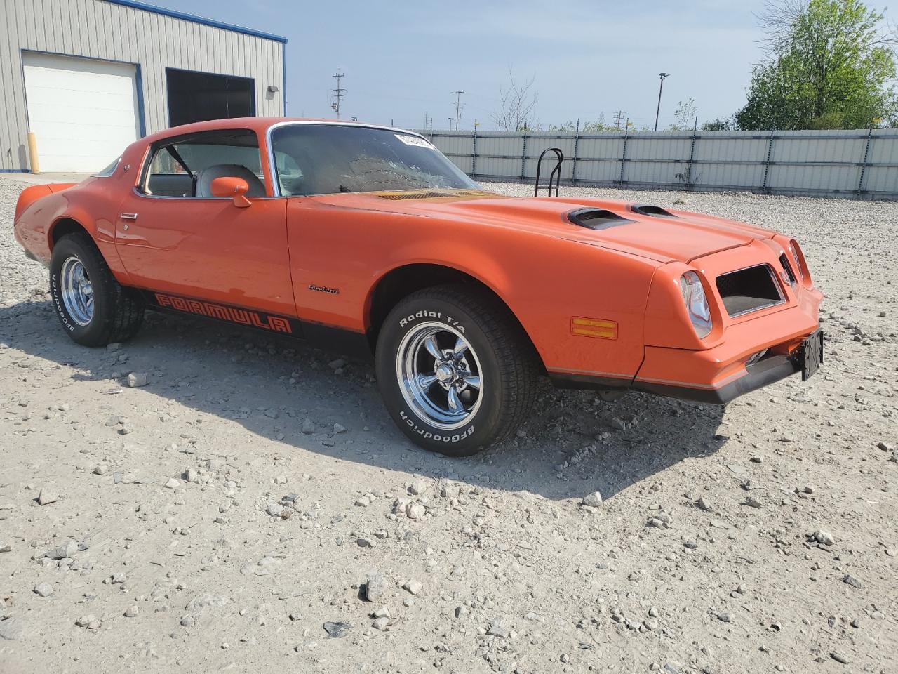 1976 Pontiac Uk   Orange vin: 2U87Z6N603201