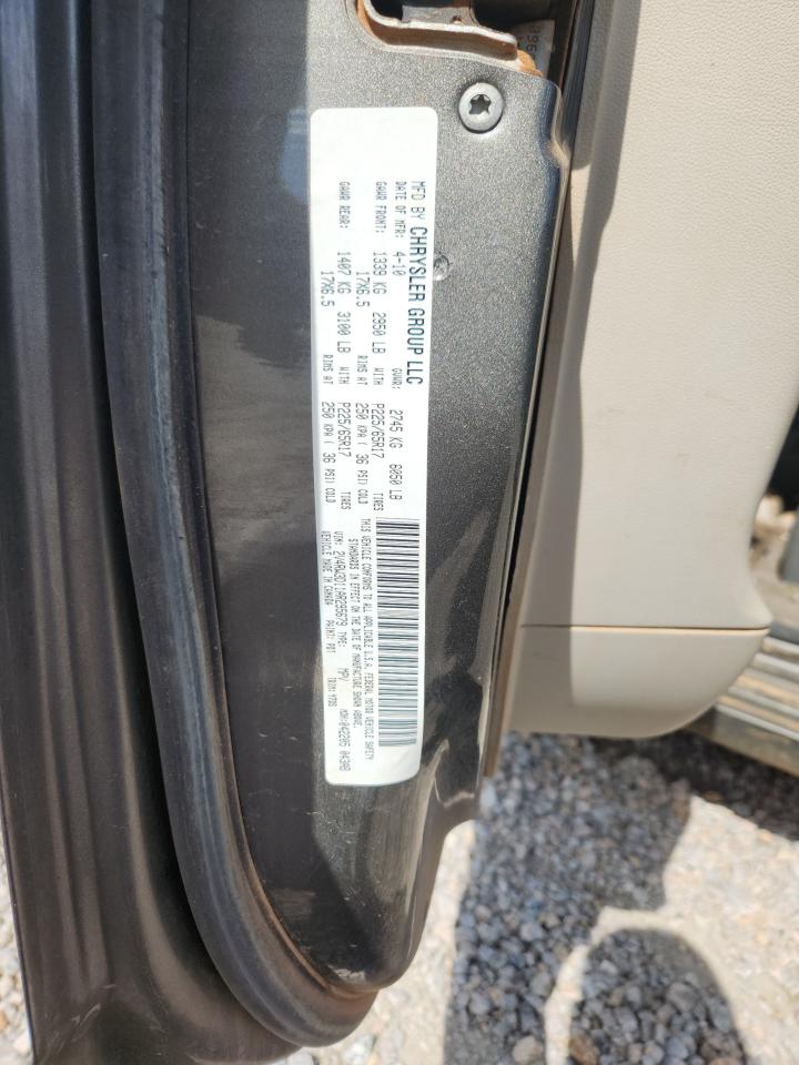 2010 Volkswagen Routan Se Gray vin: 2V4RW3D11AR295679