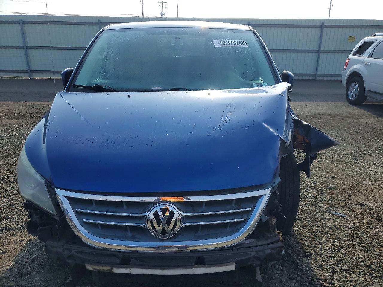 2010 Volkswagen Routan Se Синий vin: 2V4RW3D14AR296132