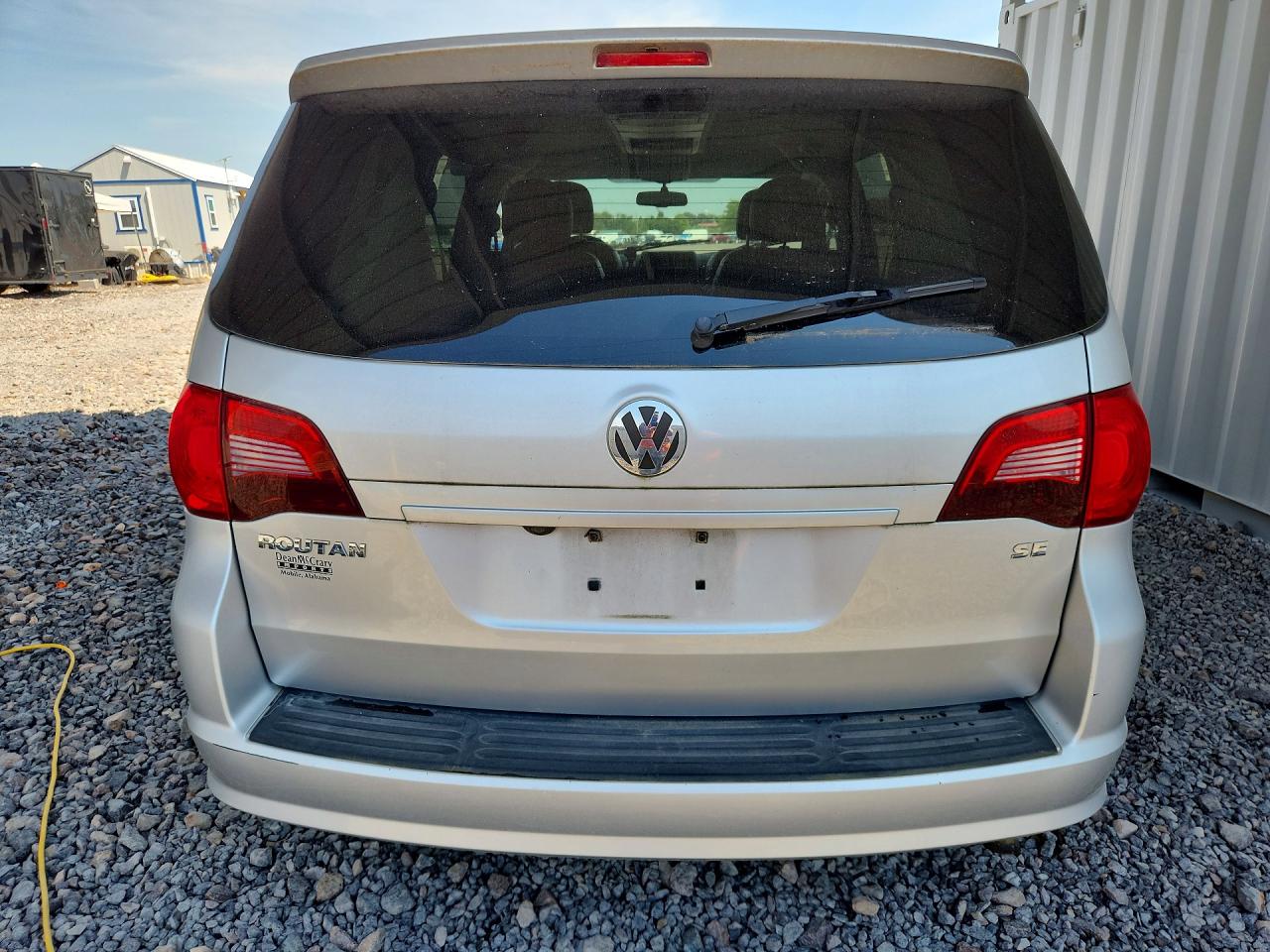 2010 Volkswagen Routan Se Silver vin: 2V4RW3D17AR268194