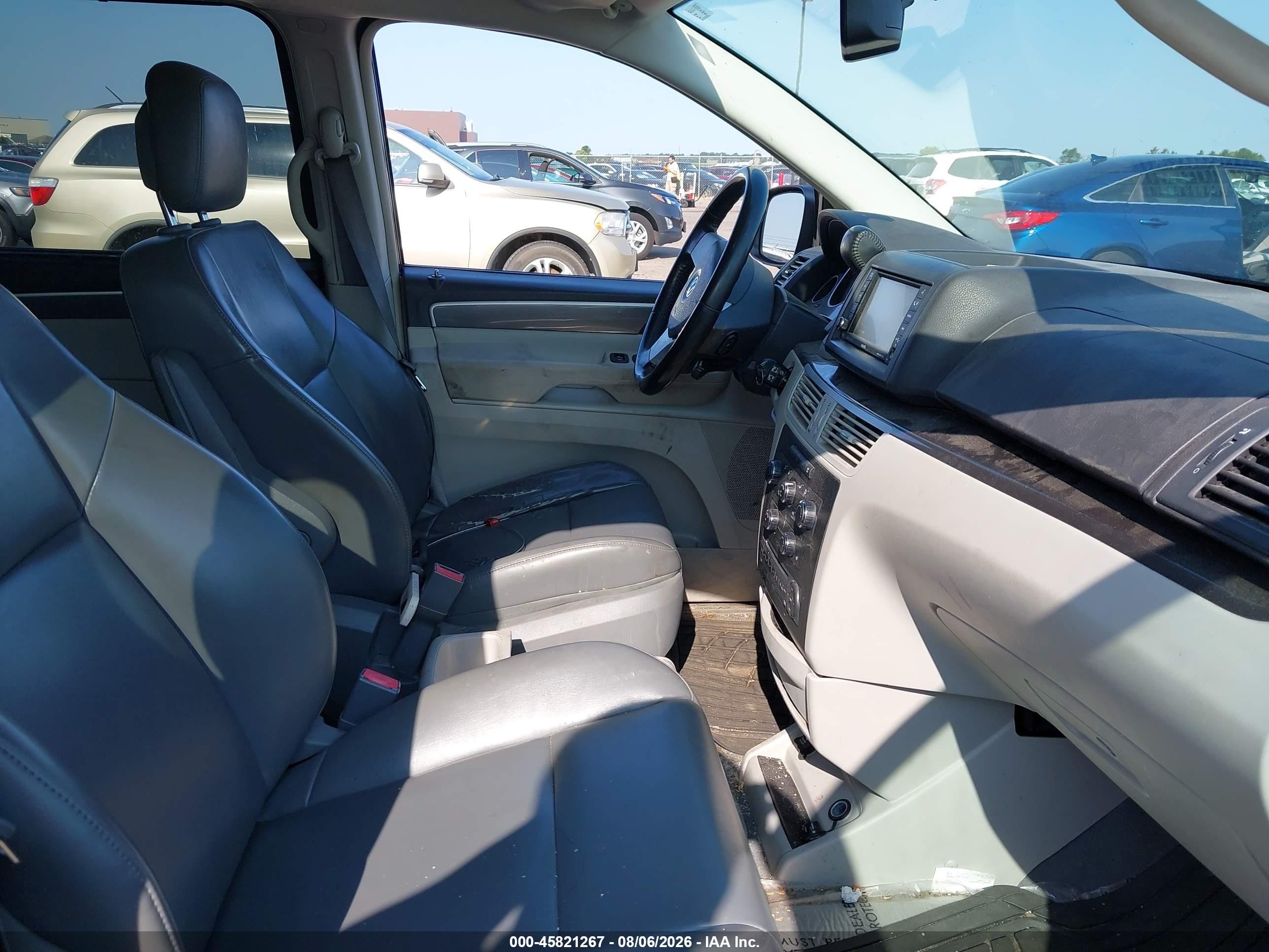 2010 Volkswagen Routan Se Dark Blue vin: 2V4RW3D19AR388286