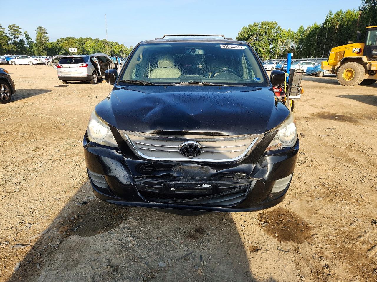 2011 Volkswagen Routan Se Black vin: 2V4RW3DG0BR625799