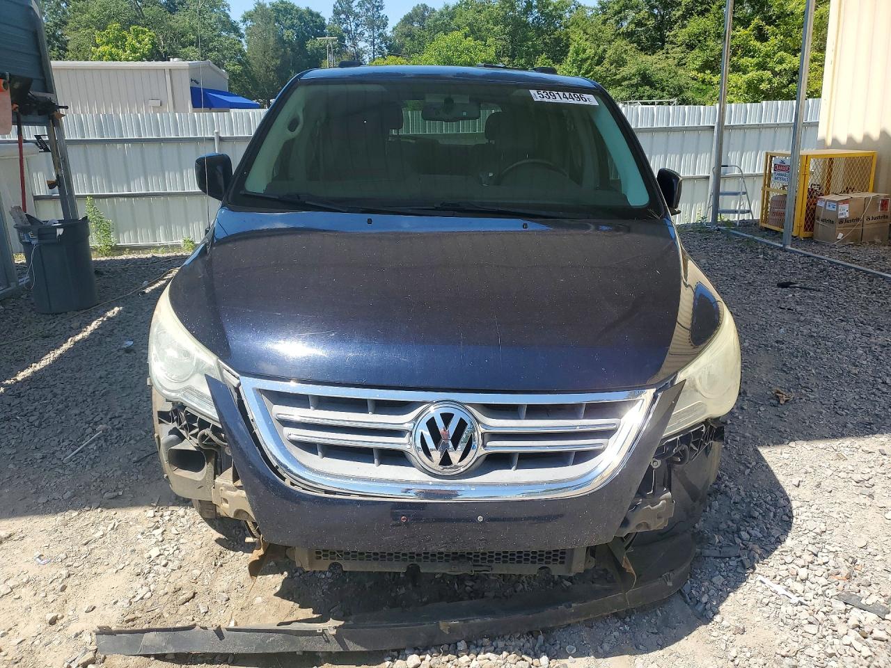 2011 Volkswagen Routan Se Black vin: 2V4RW3DG5BR670639