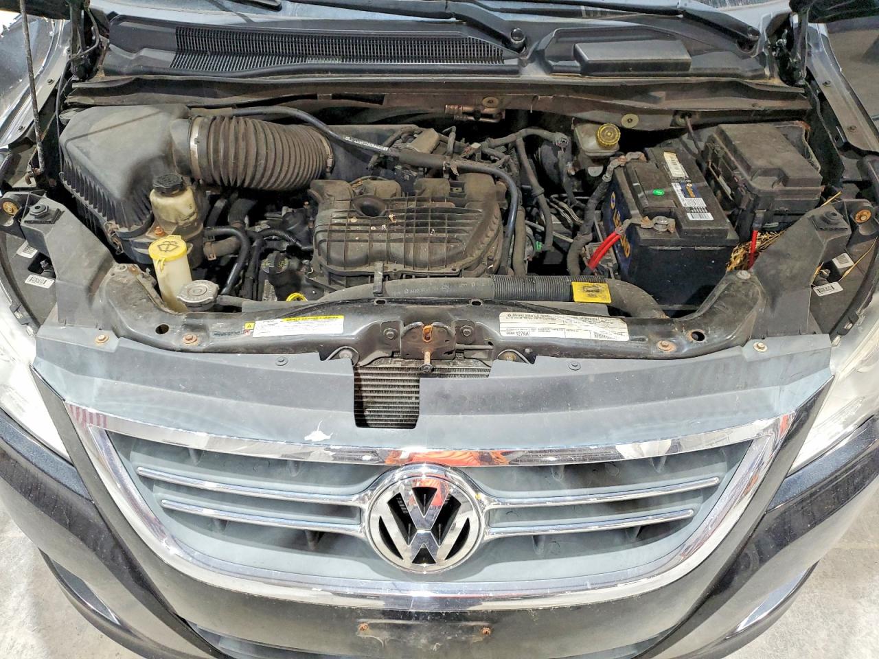 2011 Volkswagen Routan Se Черный vin: 2V4RW3DG5BR718155