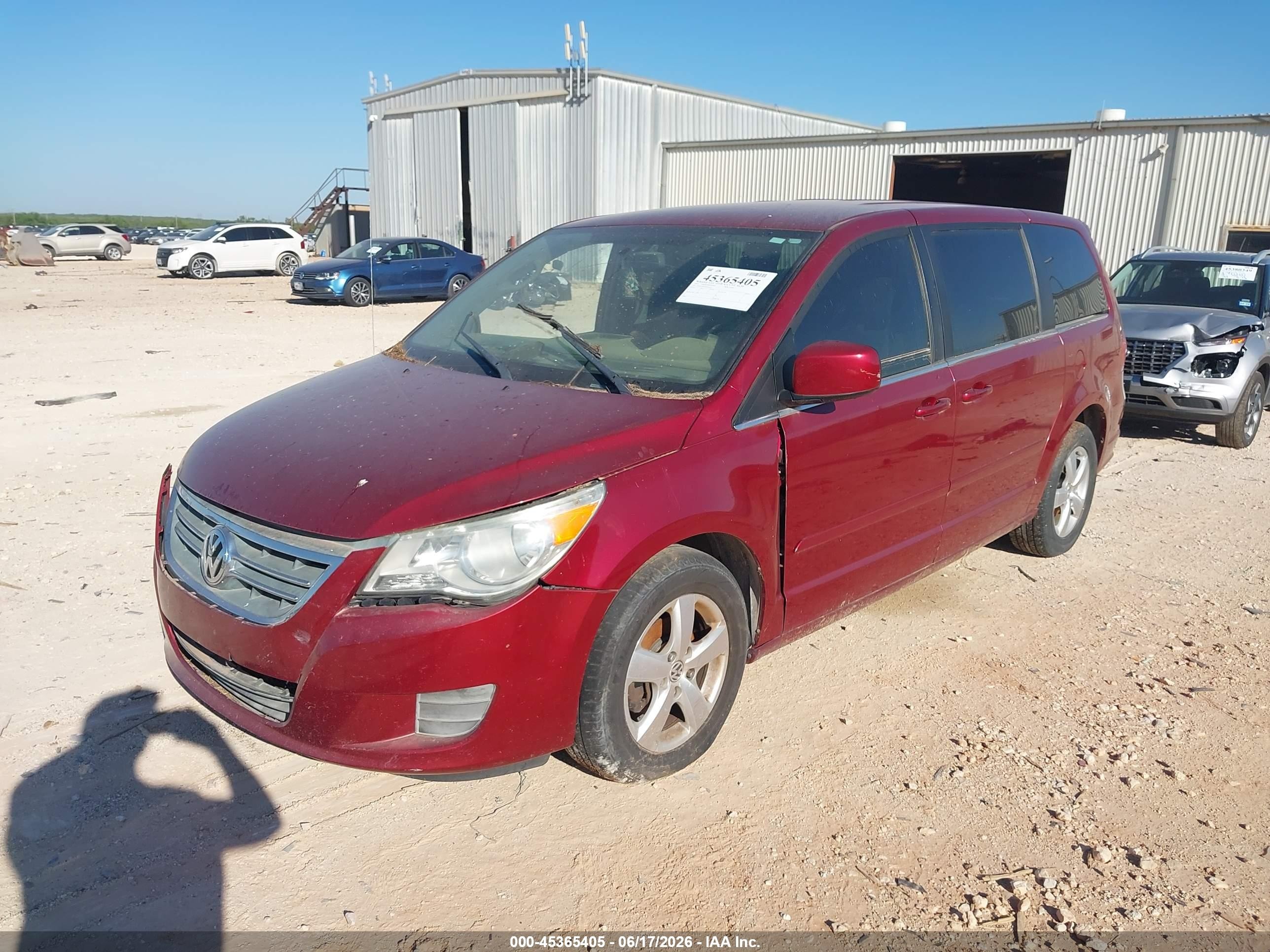 2011 Volkswagen Routan Se Burgundy vin: 2V4RW3DG6BR691435