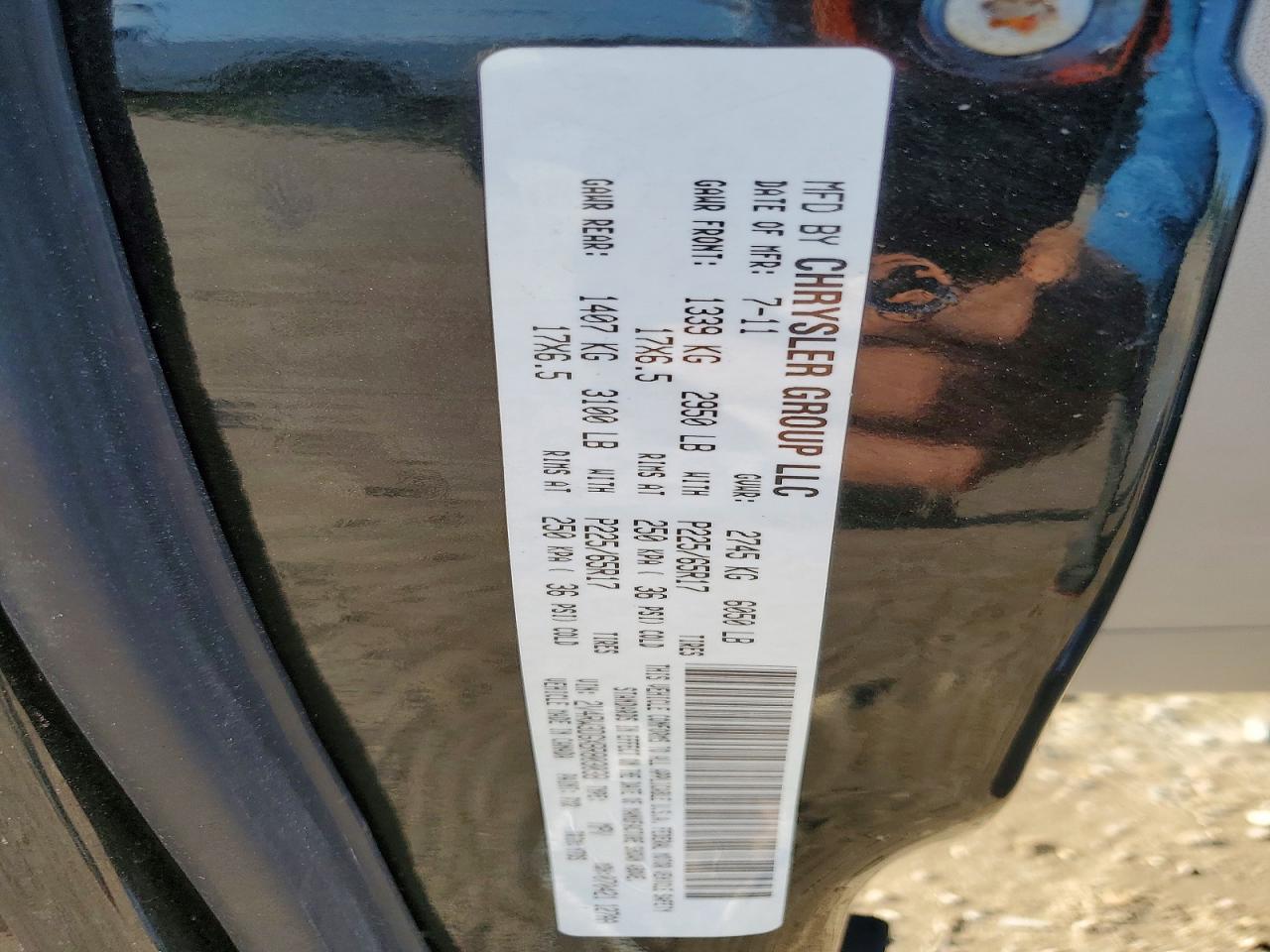 2011 Volkswagen Routan Se Black vin: 2V4RW3DGXBR803038