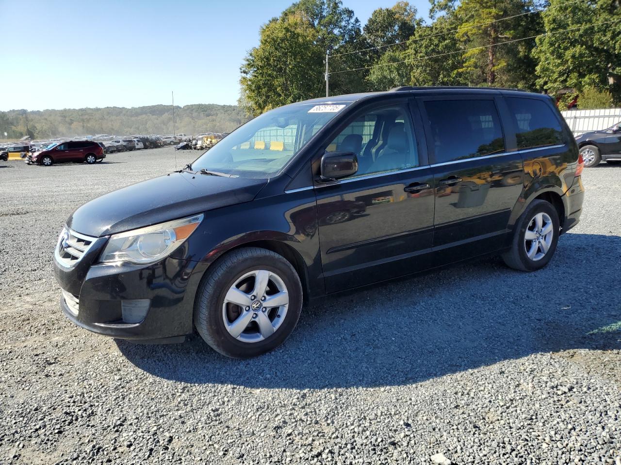 2011 Volkswagen Routan Sel Black vin: 2V4RW5DG1BR740715