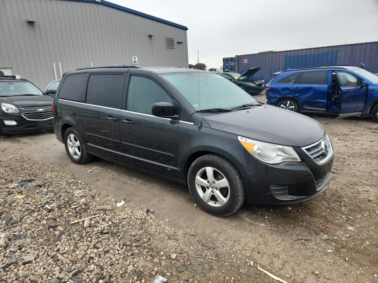 2011 Volkswagen Routan Sel Black vin: 2V4RW5DG5BR804996