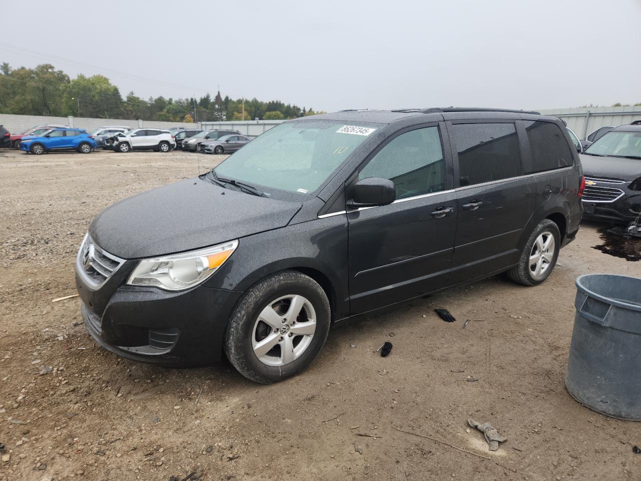 2011 Volkswagen Routan Sel Black vin: 2V4RW5DG5BR804996
