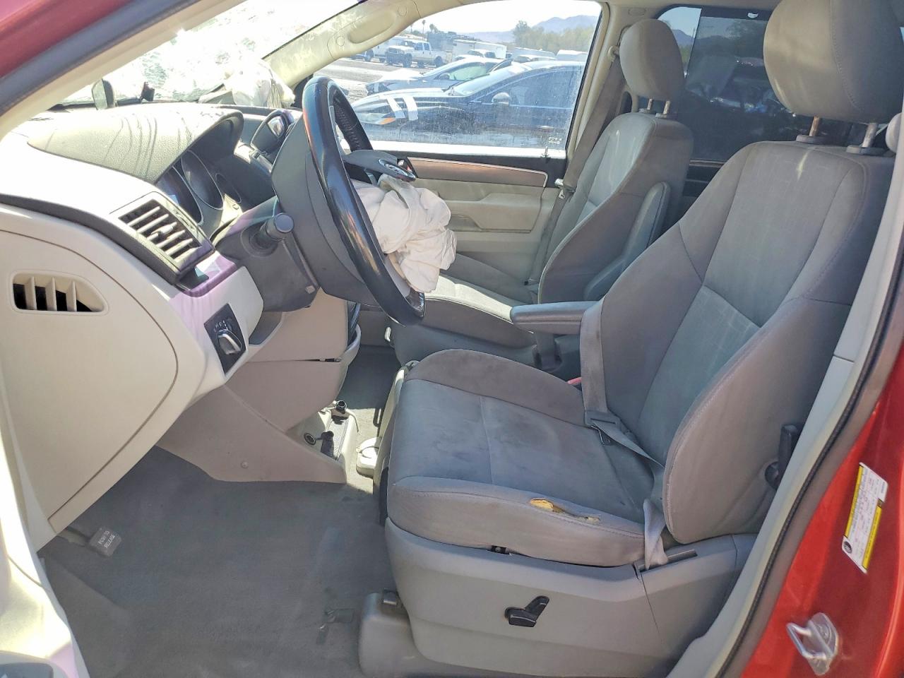 2009 Volkswagen Routan Se Red vin: 2V8HW34149R586506