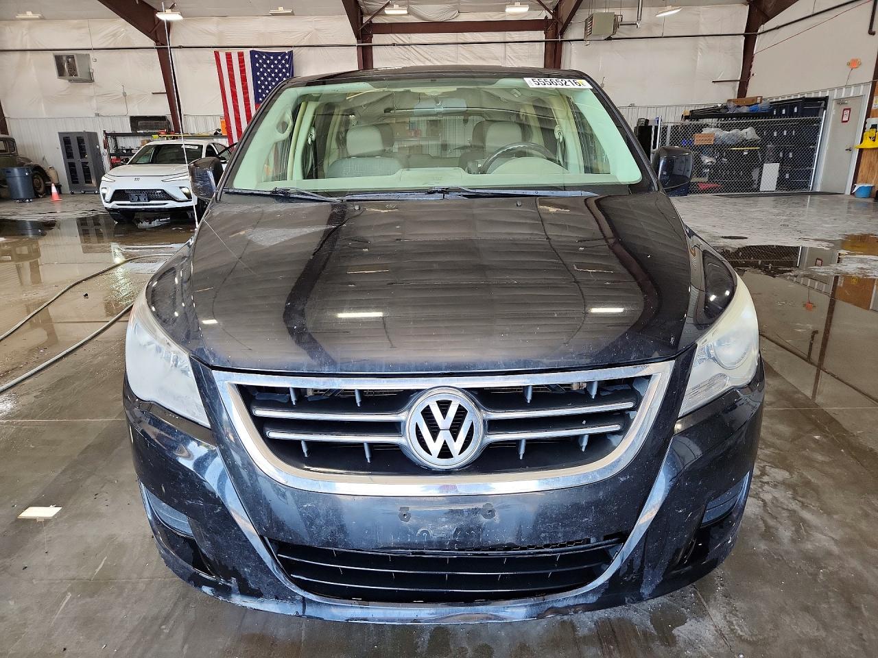 2009 Volkswagen Routan Se Black vin: 2V8HW34159R544894