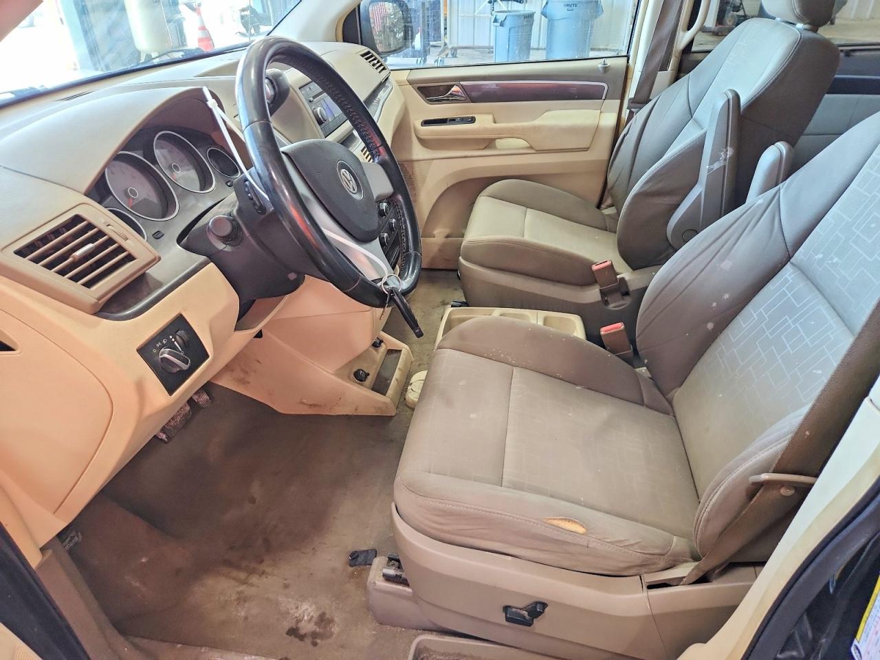 2009 Volkswagen Routan Se Black vin: 2V8HW34159R544894
