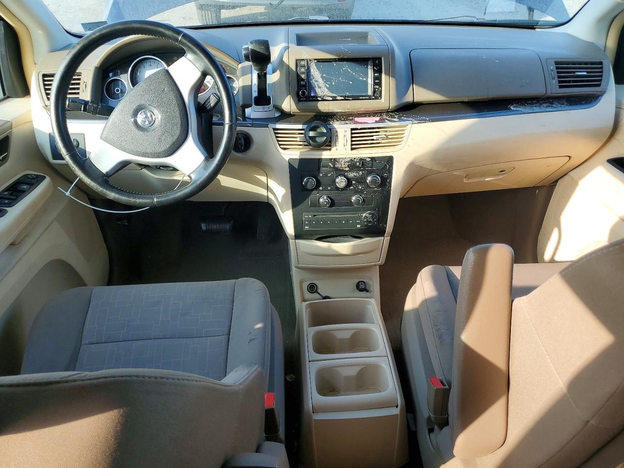 2009 Volkswagen Routan Se Синий vin: 2V8HW34169R546590