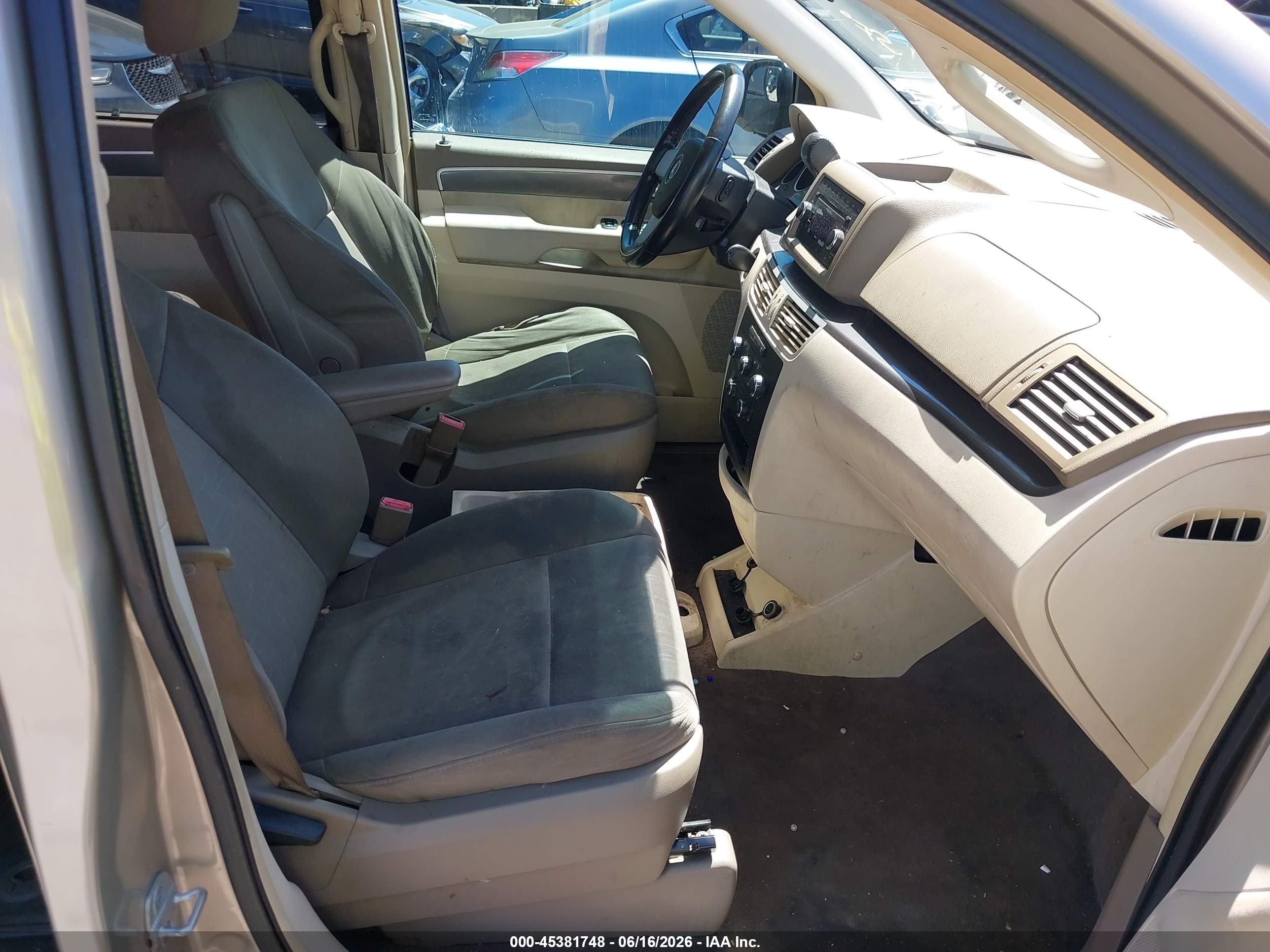 2009 Volkswagen Routan Se Champagne vin: 2V8HW34169R549487