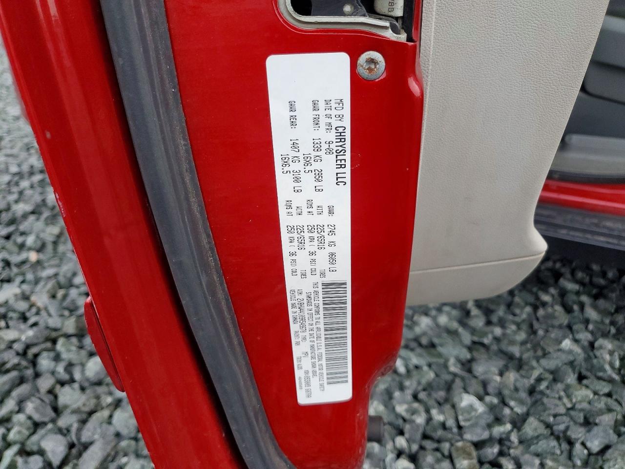 2009 Volkswagen Routan S Red vin: 2V8HW44109R549670