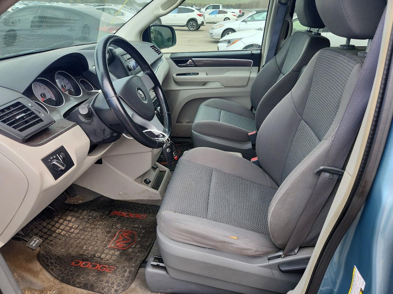 2009 Volkswagen Routan S Blue vin: 2V8HW441X9R579629