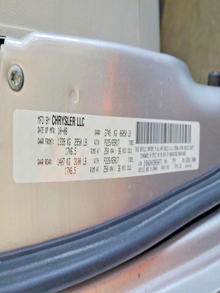 2009 Volkswagen Routan Sel Silver vin: 2V8HW54X39R560771