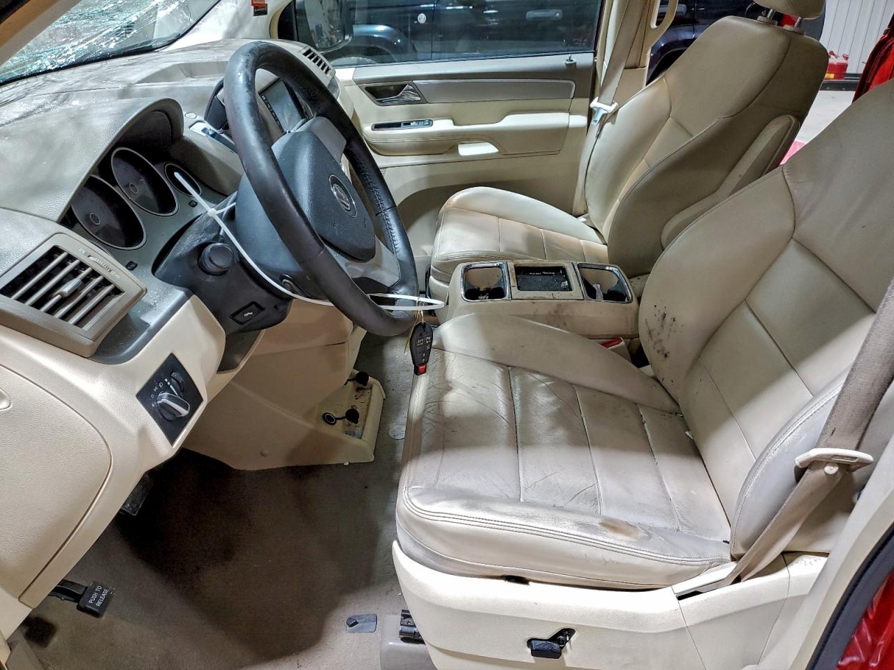 2009 Volkswagen Routan Sel Burgundy vin: 2V8HW54X79R549840