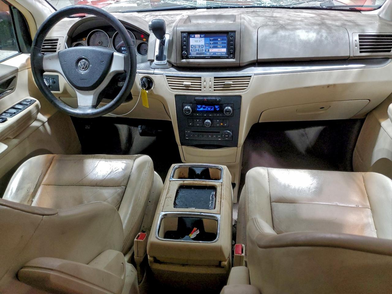 2009 Volkswagen Routan Sel Burgundy vin: 2V8HW54X79R549840
