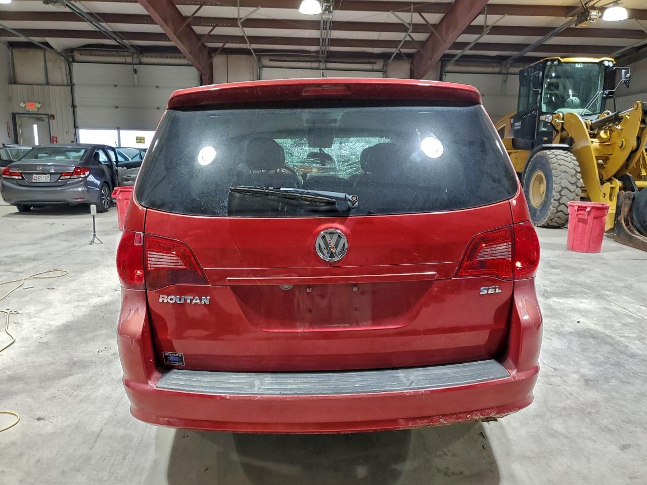 2009 Volkswagen Routan Sel Burgundy vin: 2V8HW54X79R549840